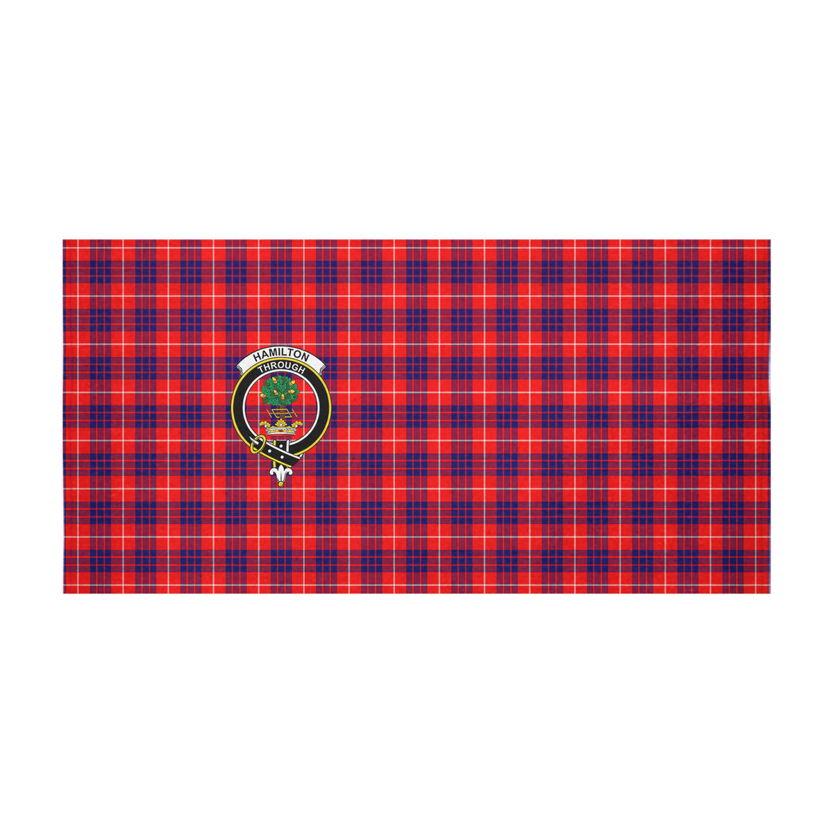 Hamilton Tartan Crest Tablecloth - Rodney