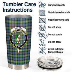 Watson Ancient Tartan Crest Tumbler