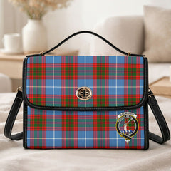 Dalmahoy Tartan Crest Satchel Bag