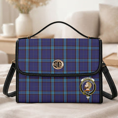 Kirkaldy Tartan Crest Satchel Bag