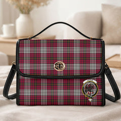 Little Tartan Crest Satchel Bag