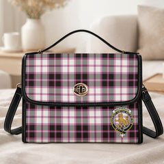 MacPherson Hunting Modern Tartan Crest Satchel Bag