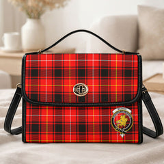 McIvor Tartan Crest Satchel Bag