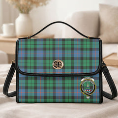 Morrison Ancient Tartan Crest Satchel Bag
