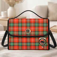 Nesbitt Ancient Tartan Crest Satchel Bag