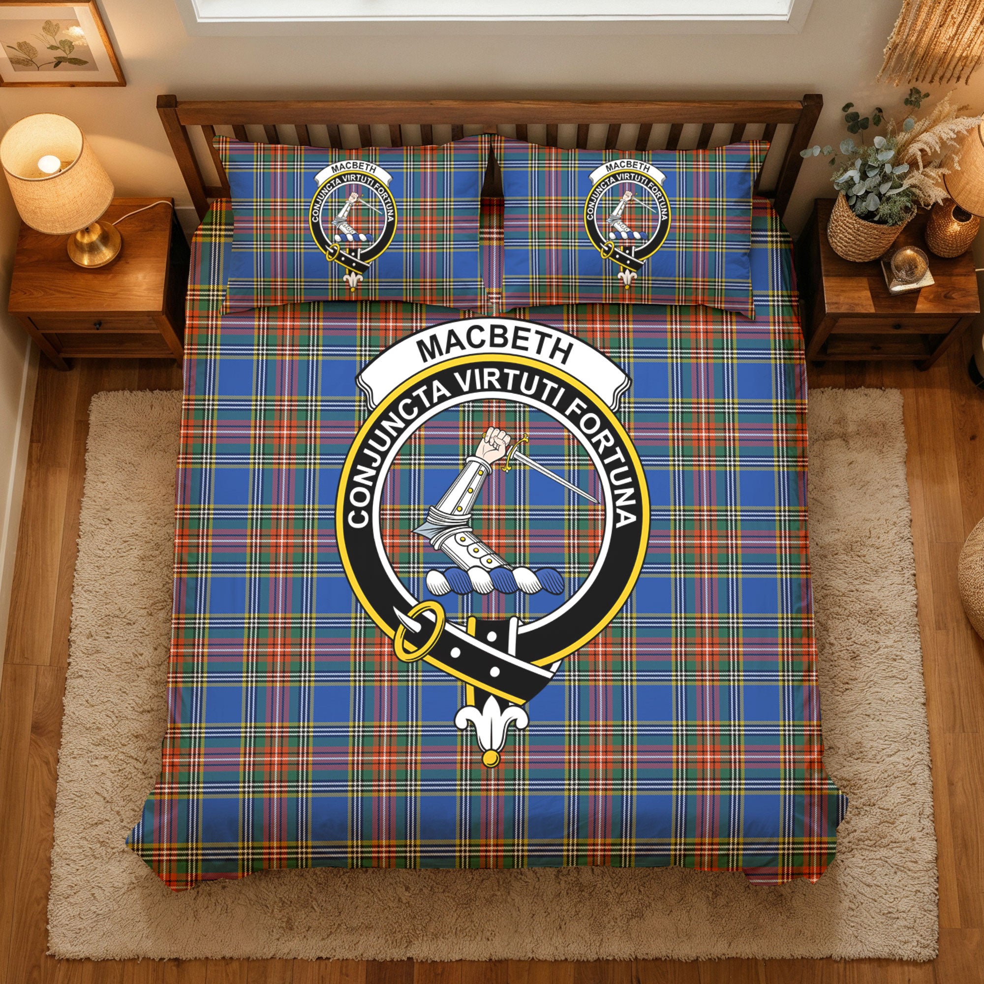 MacBeth Ancient Tartan Crest Bedding Set