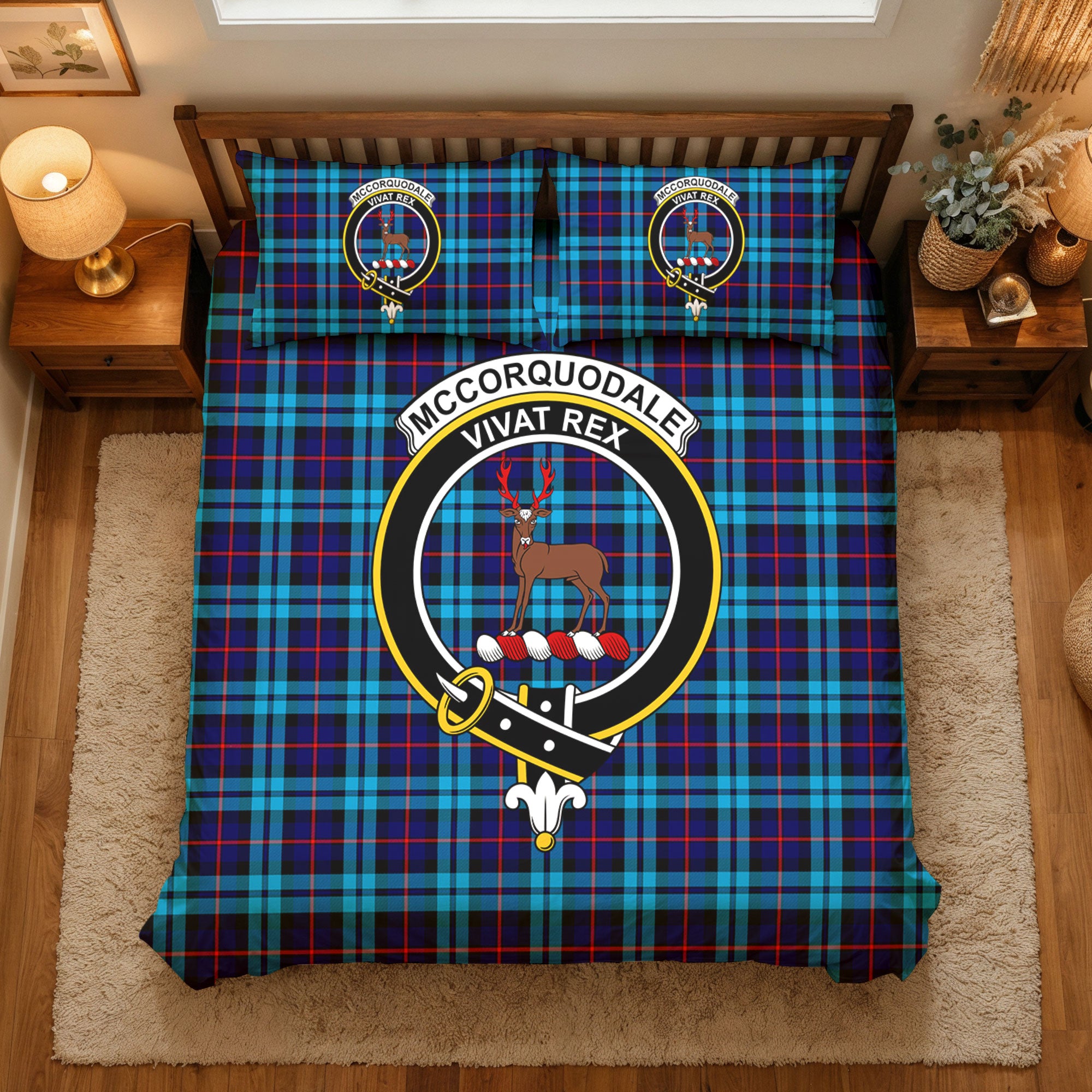 McCorquodale Tartan Crest Bedding Set