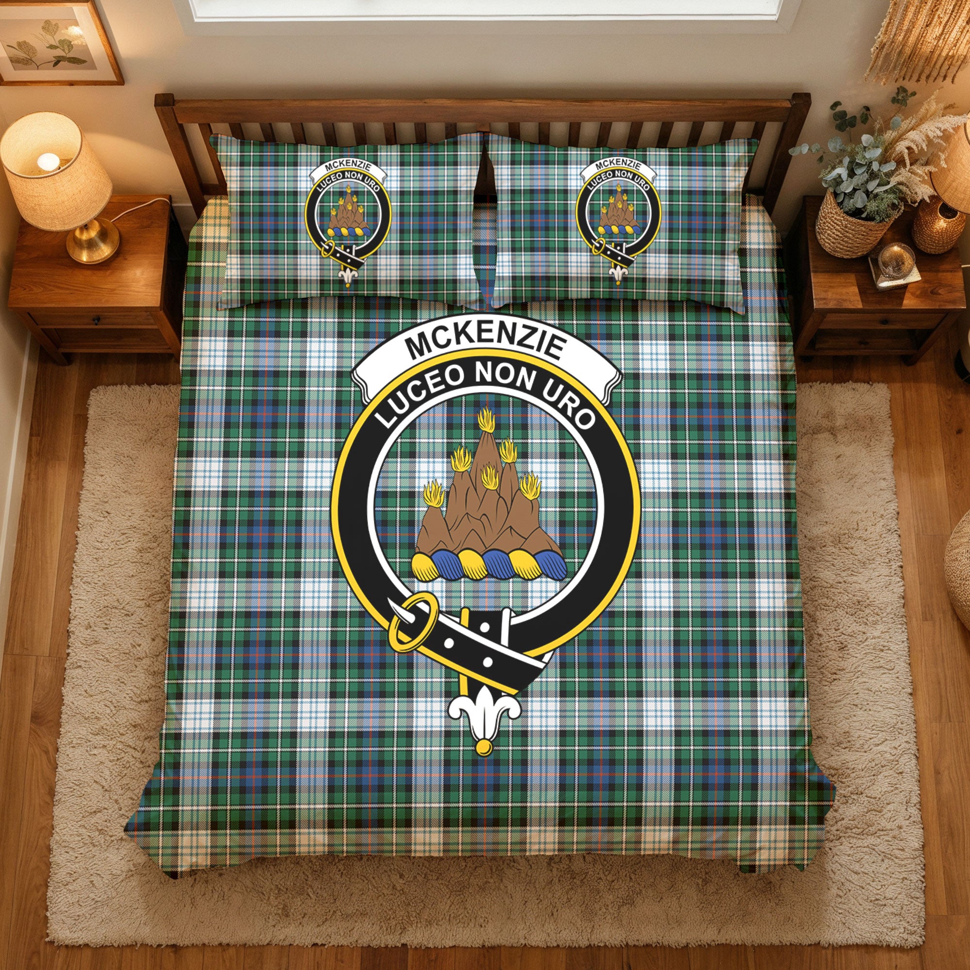 McKenzie Dress Ancient Tartan Crest Bedding Set