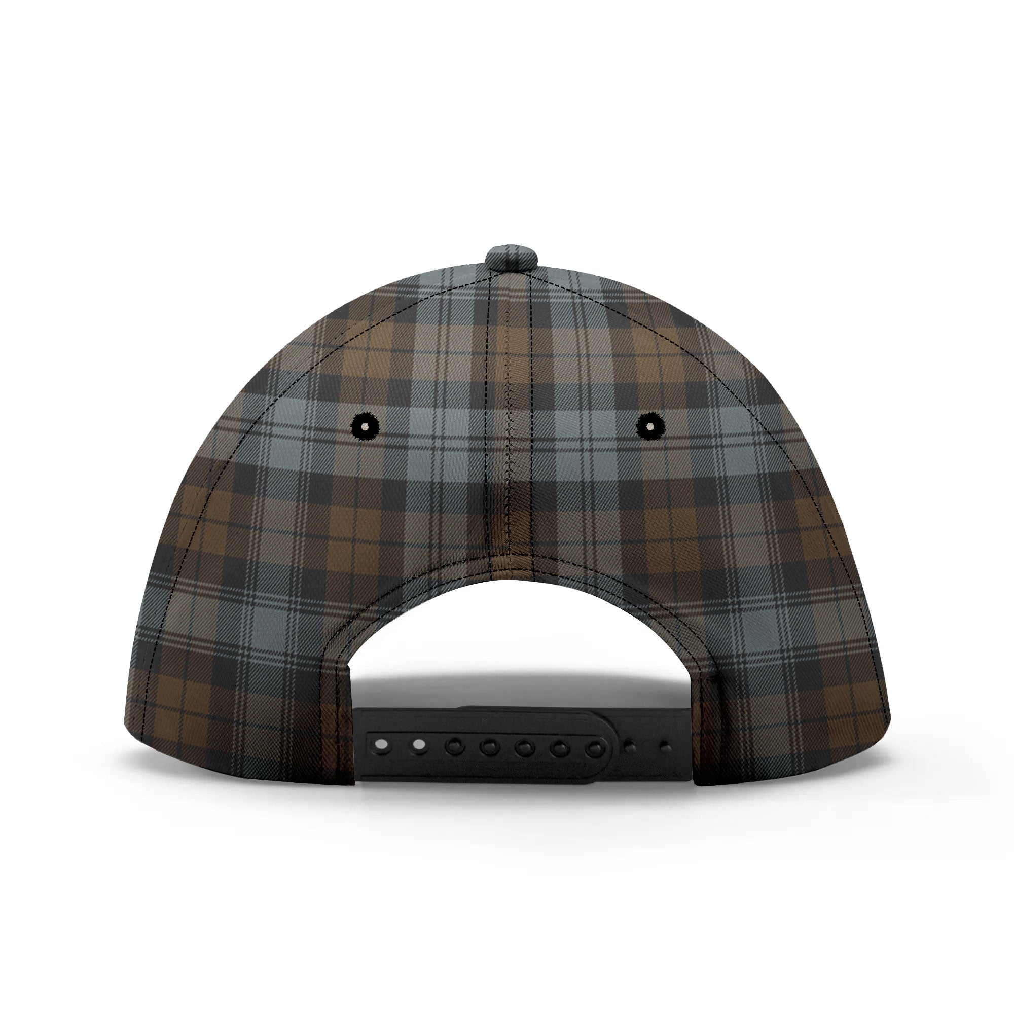 Black Watch Weathered Tartan Crest Classic Cap