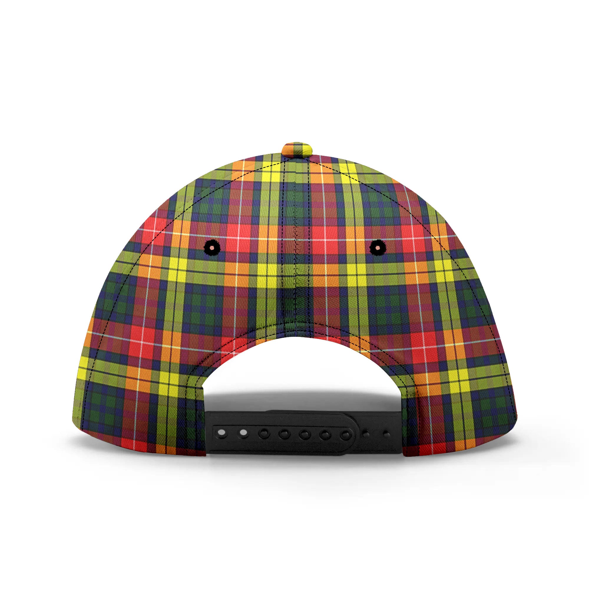 Buchanan Modern Tartan Crest Classic Cap