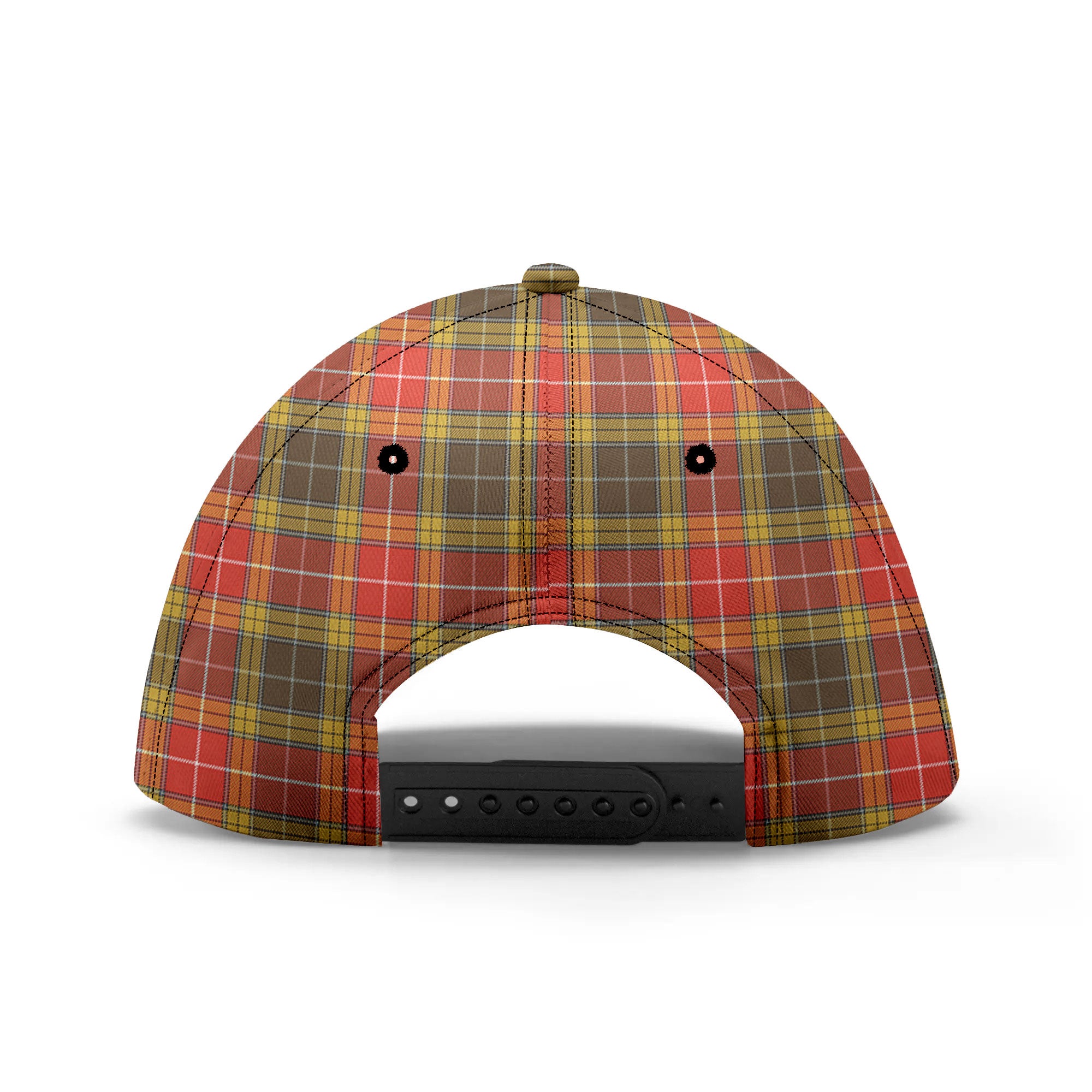 Buchanan Old Set Weathered Tartan Crest Classic Cap