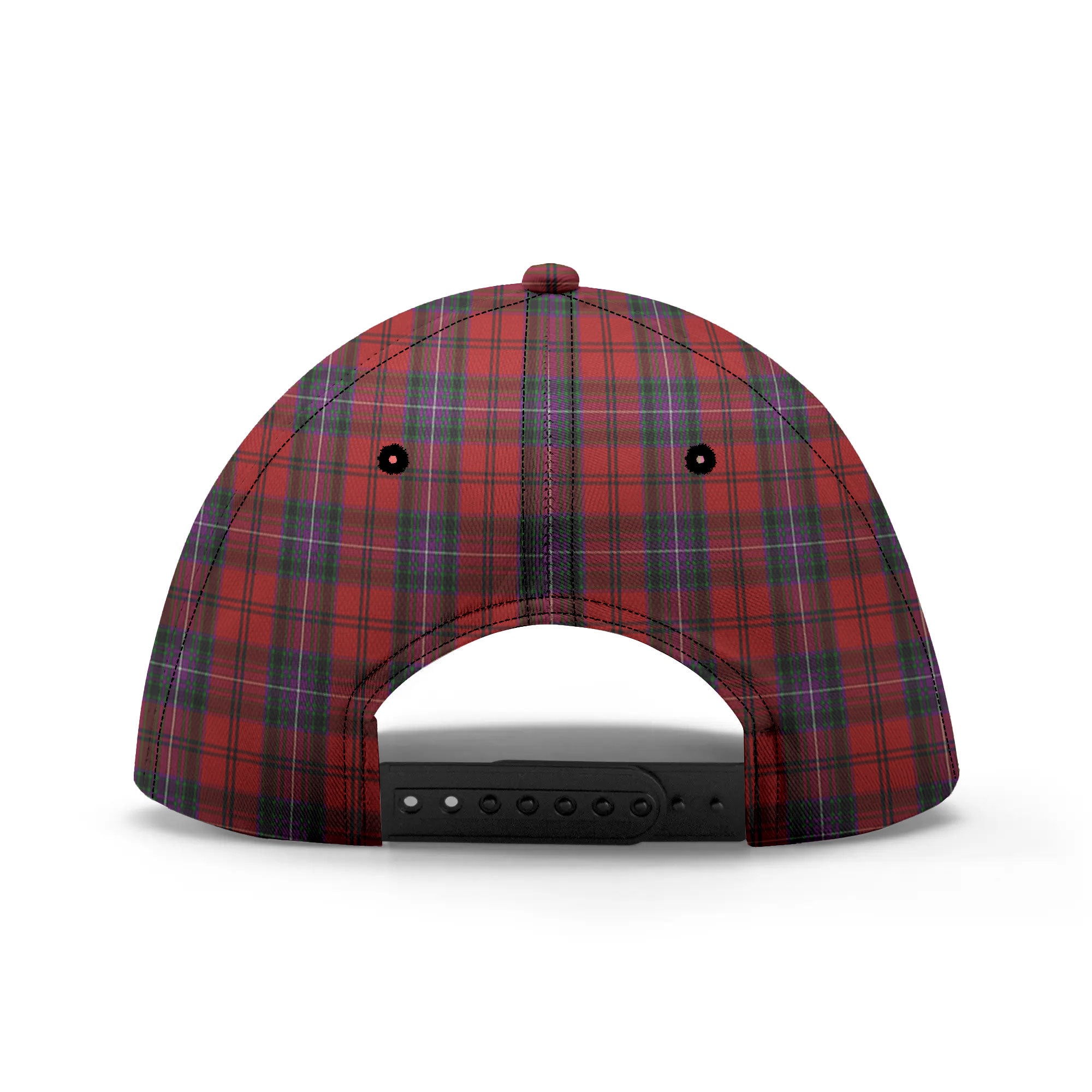 Kelly of Sleat Red Tartan Crest Classic Cap