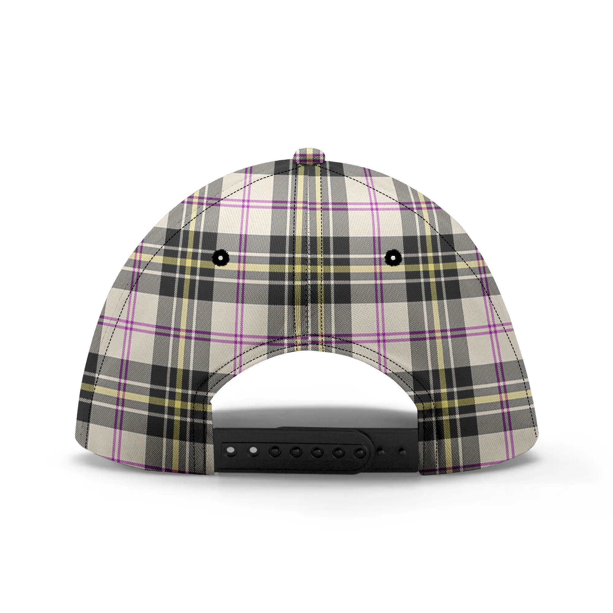 McPherson Dress Ancient Tartan Crest Classic Cap