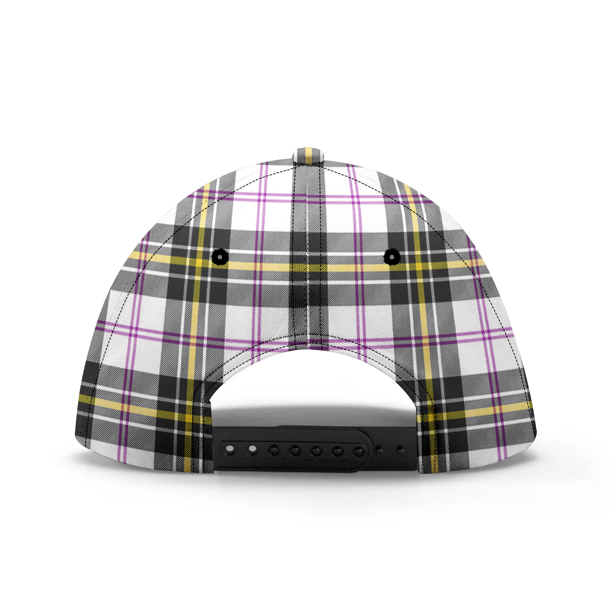 McPherson Dress Modern Tartan Crest Classic Cap