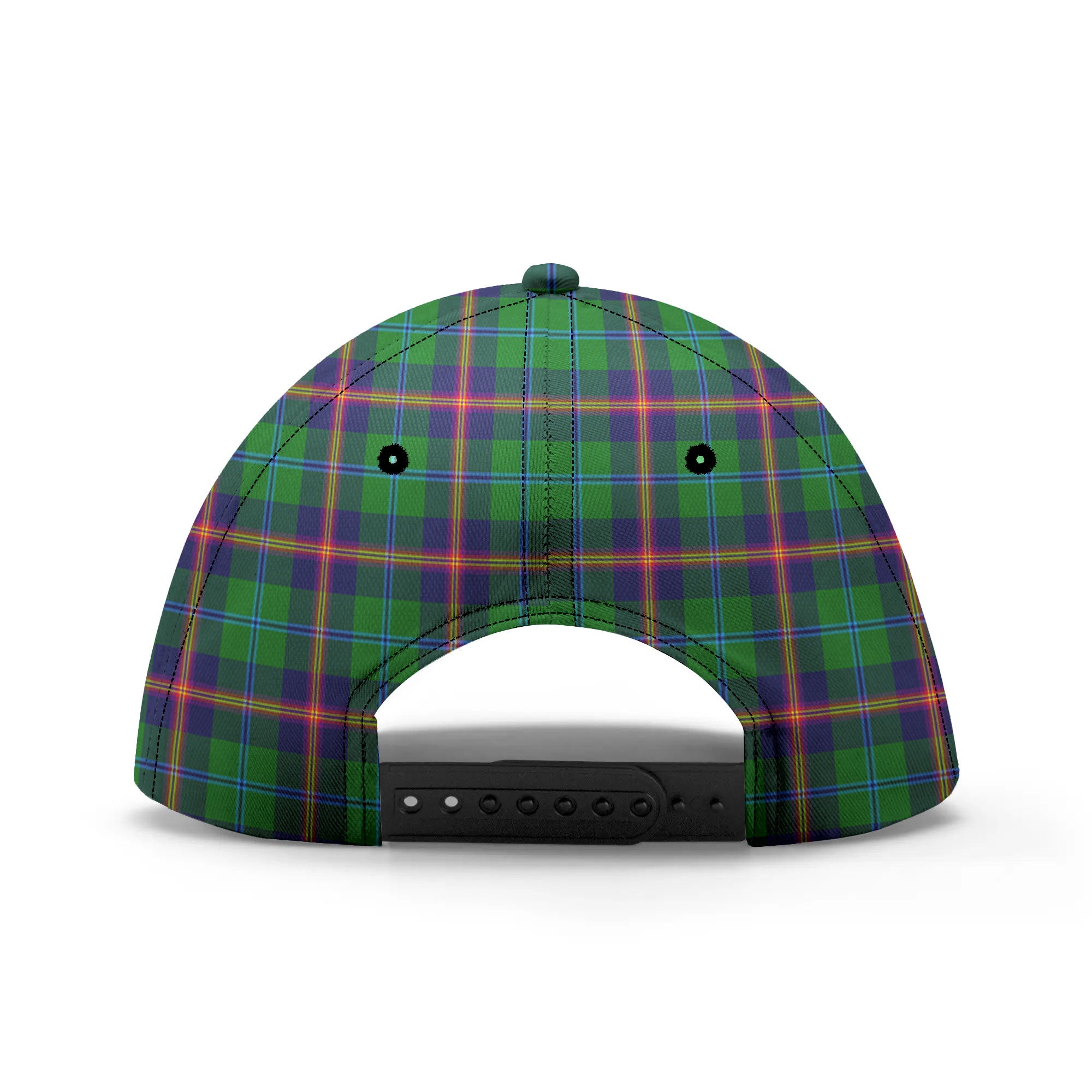 Young Modern Tartan Crest Classic Cap