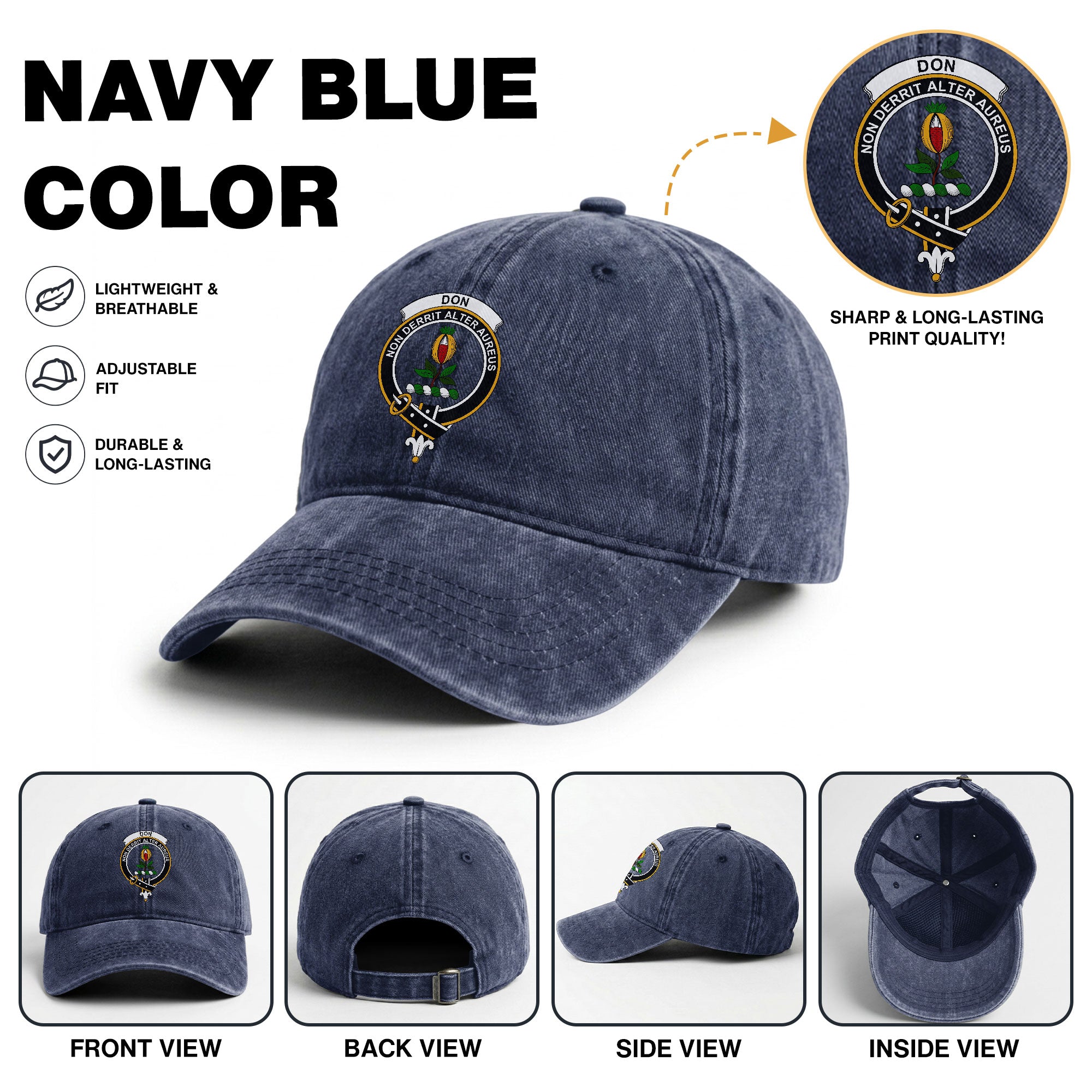 Don Crest Washed Classic Cap
