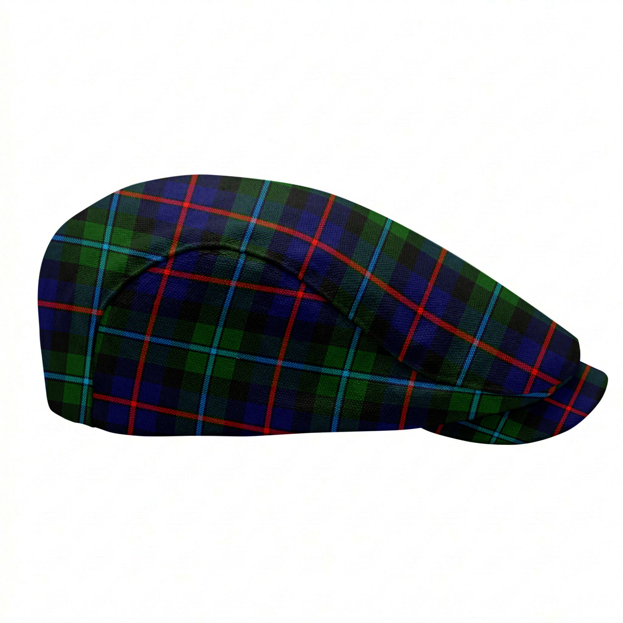 Calder (Calder-Campbell) Tartan Flat Caps
