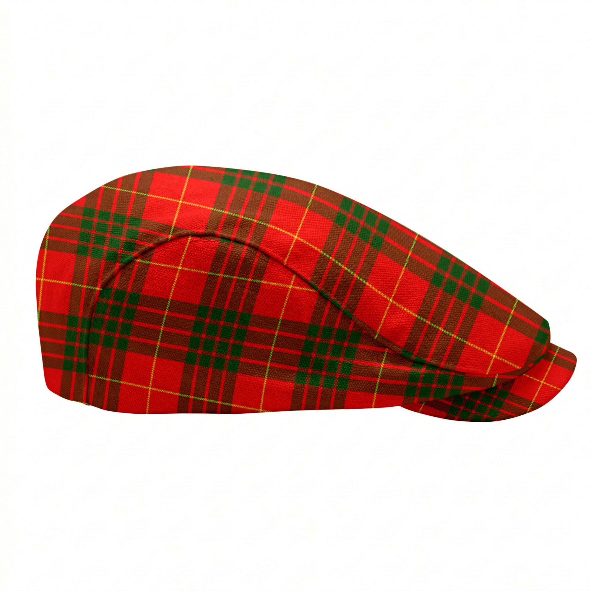 Cameron Modern Tartan Flat Caps
