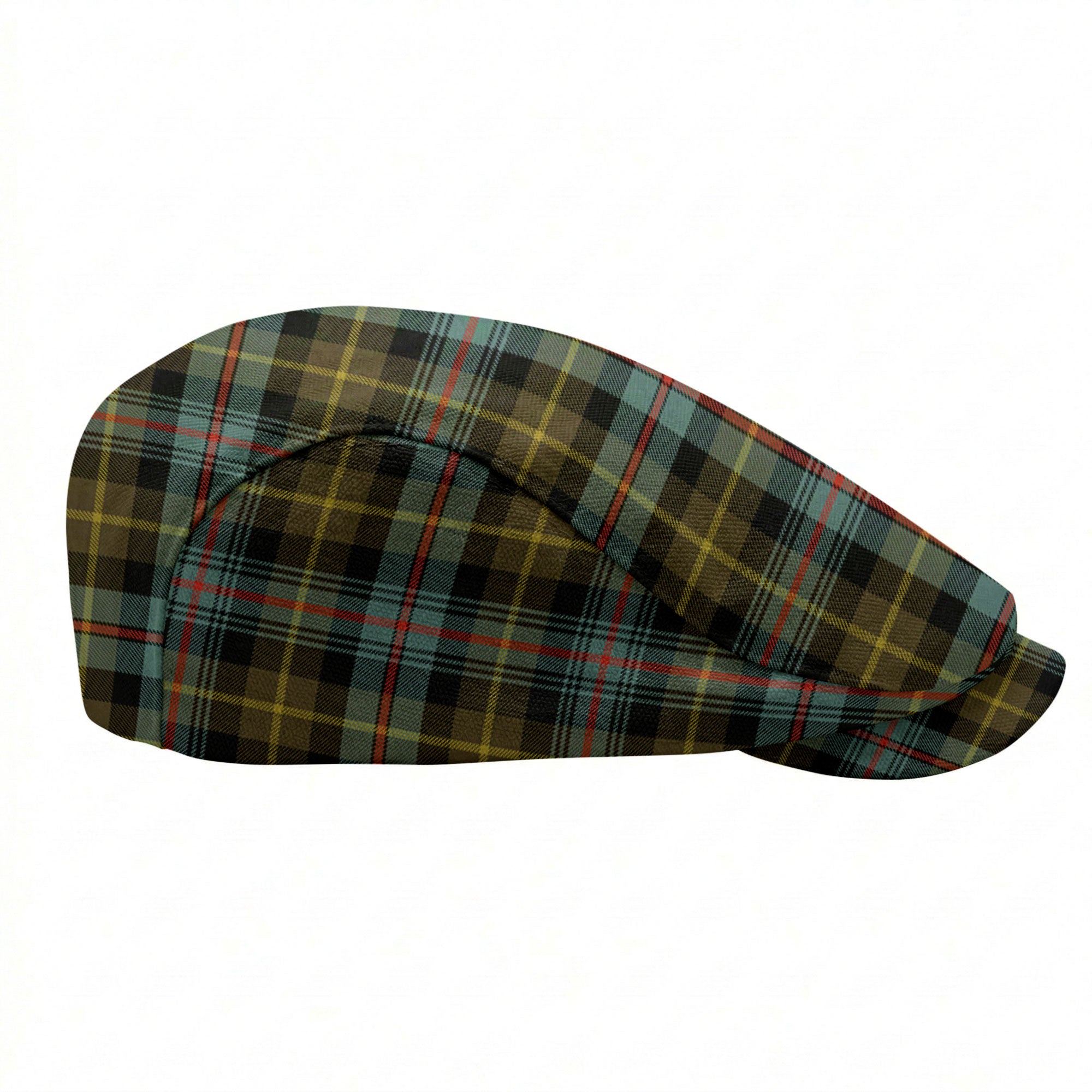 Farquharson Weathered Tartan Flat Caps