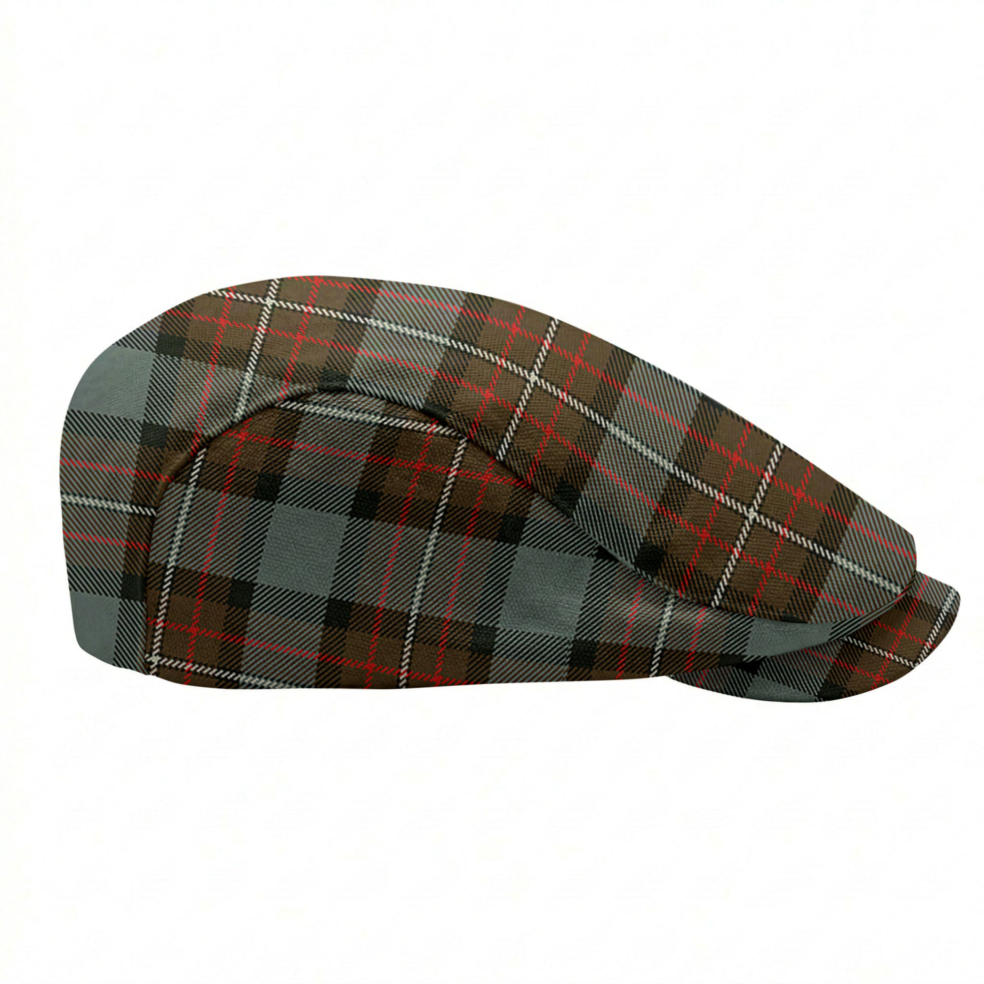 Fergusson Weathered Tartan Flat Caps