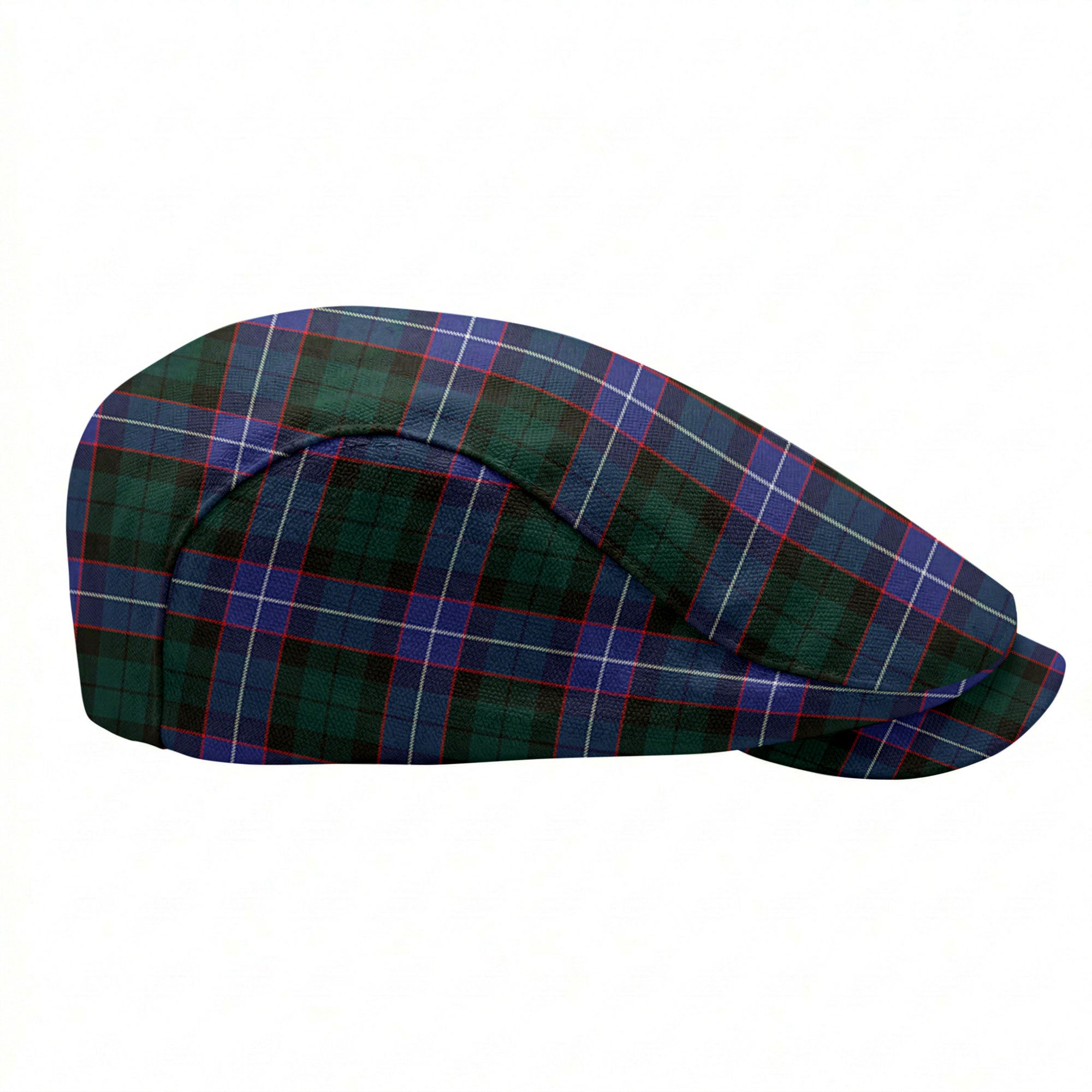 Hunter Modern Tartan Flat Caps