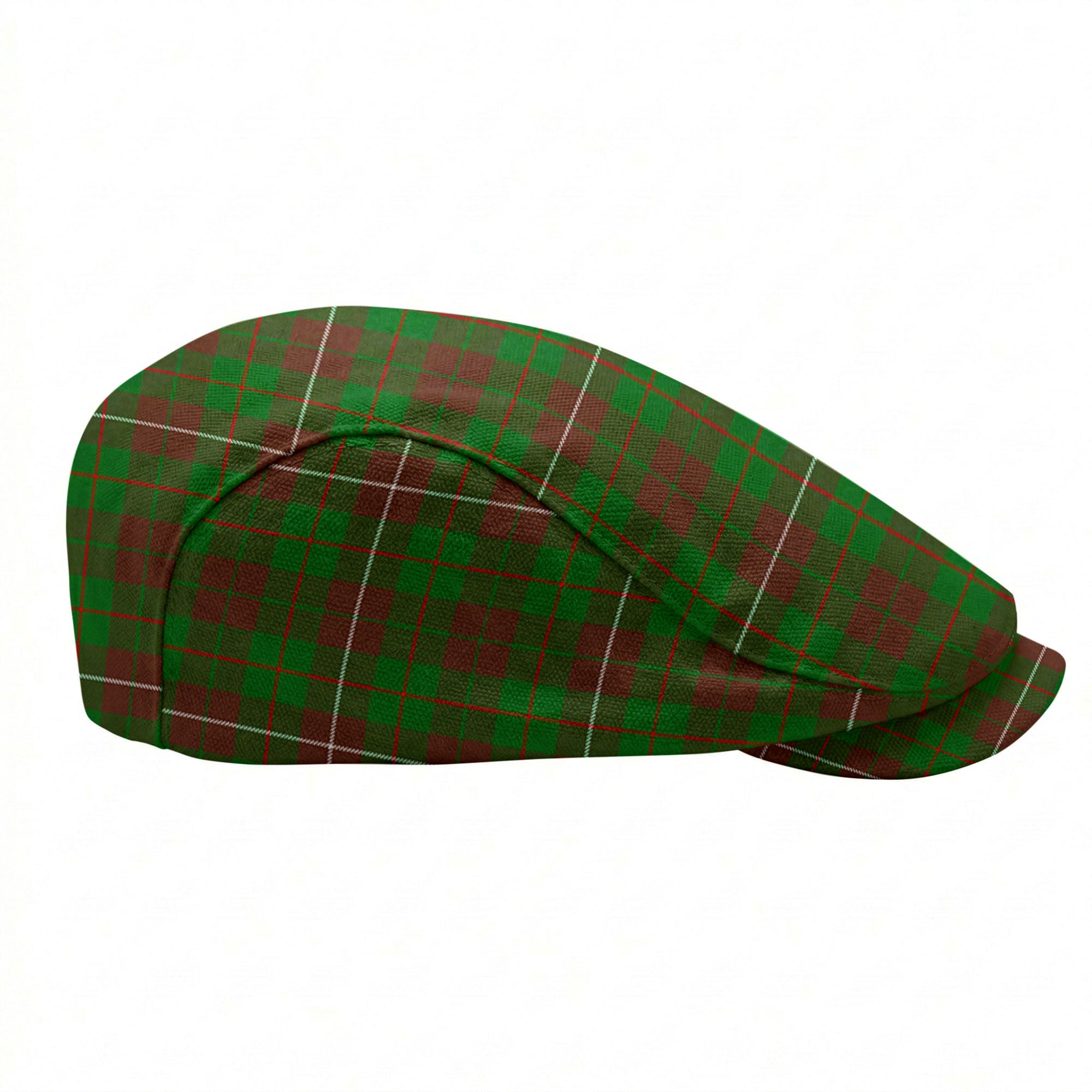MacKinnon Hunting Modern Tartan Flat Caps