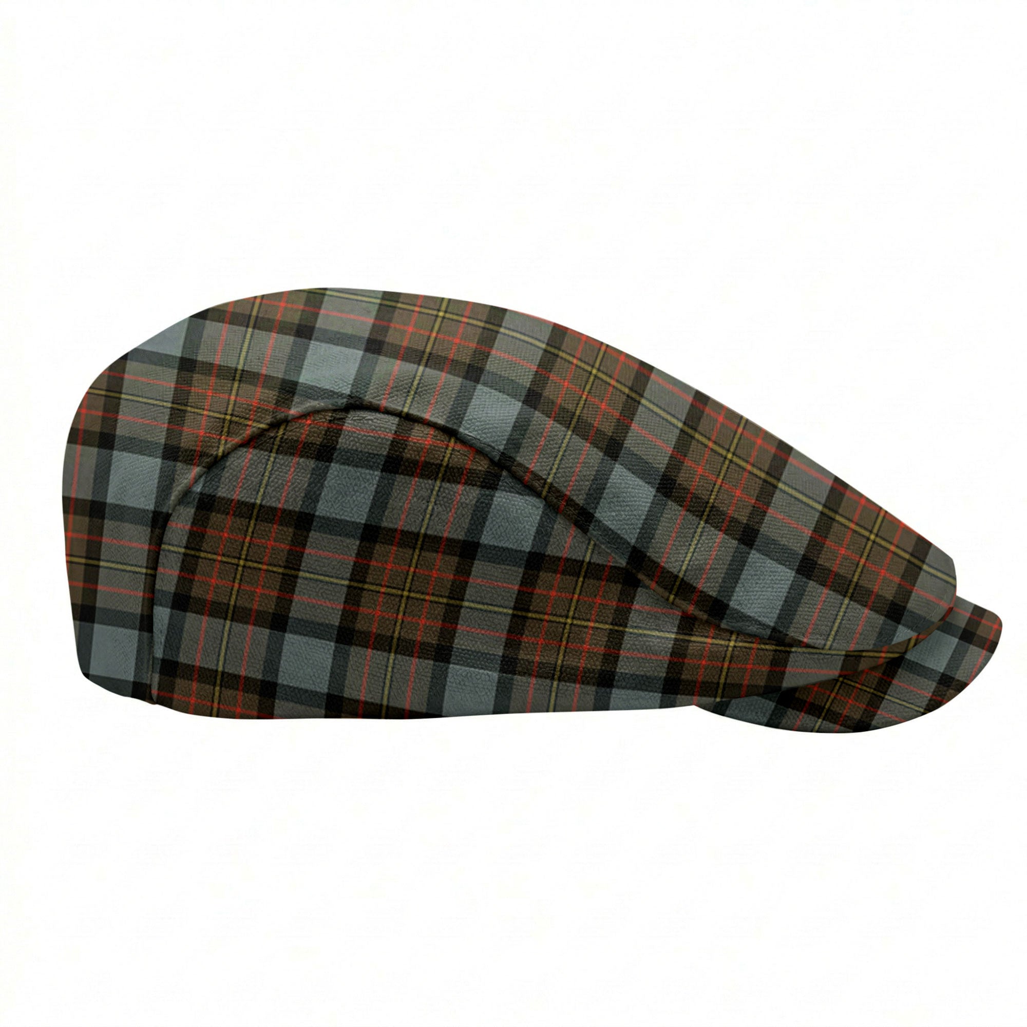 McLaren Weathered Tartan Flat Caps