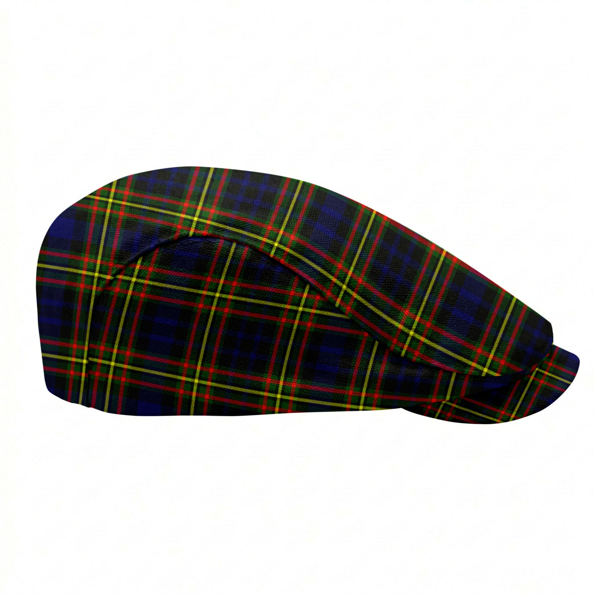 McLellan Modern Tartan Flat Caps