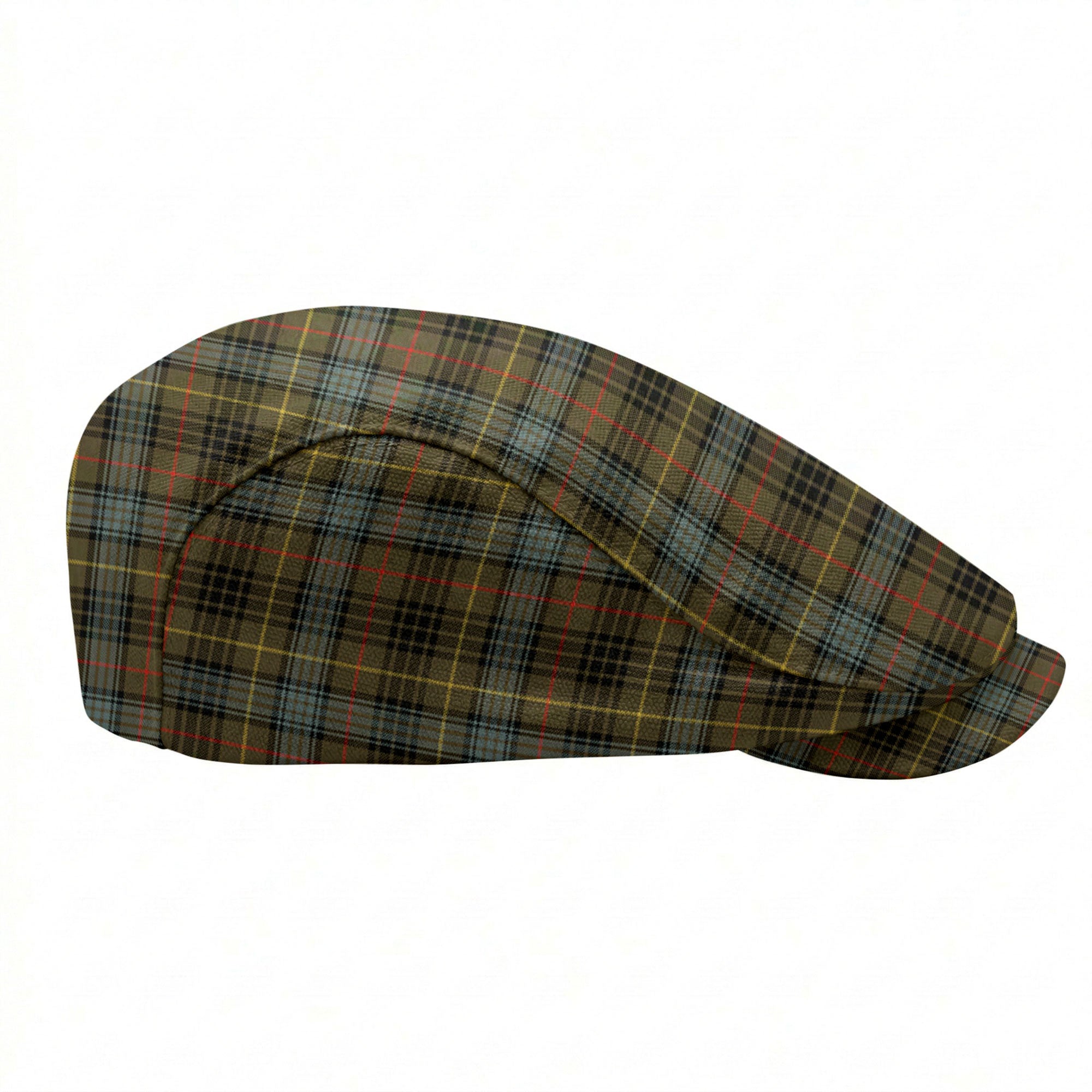 Stewart Hunting Weathered Tartan Flat Caps