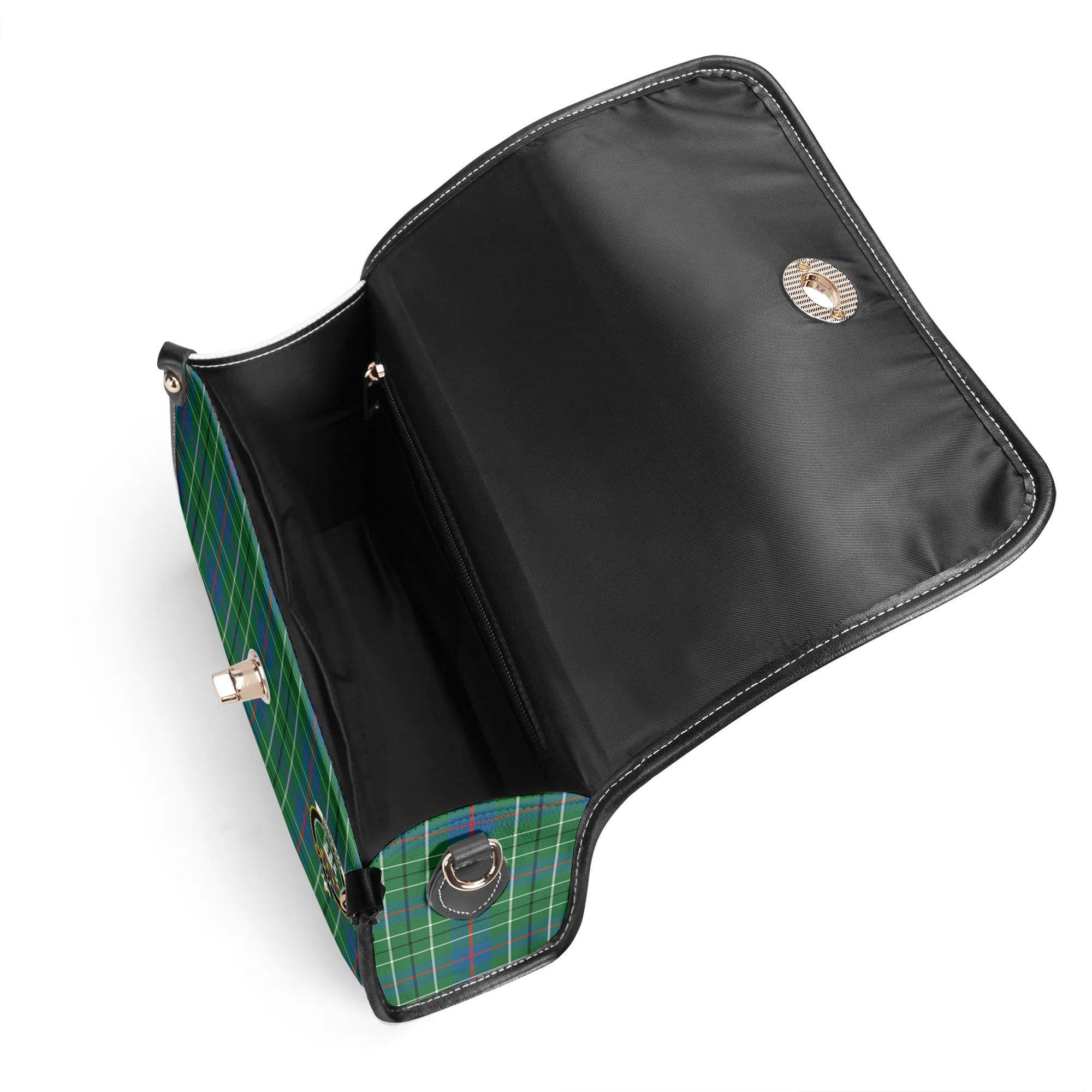 Duncan Ancient Tartan Crest Satchel Bag
