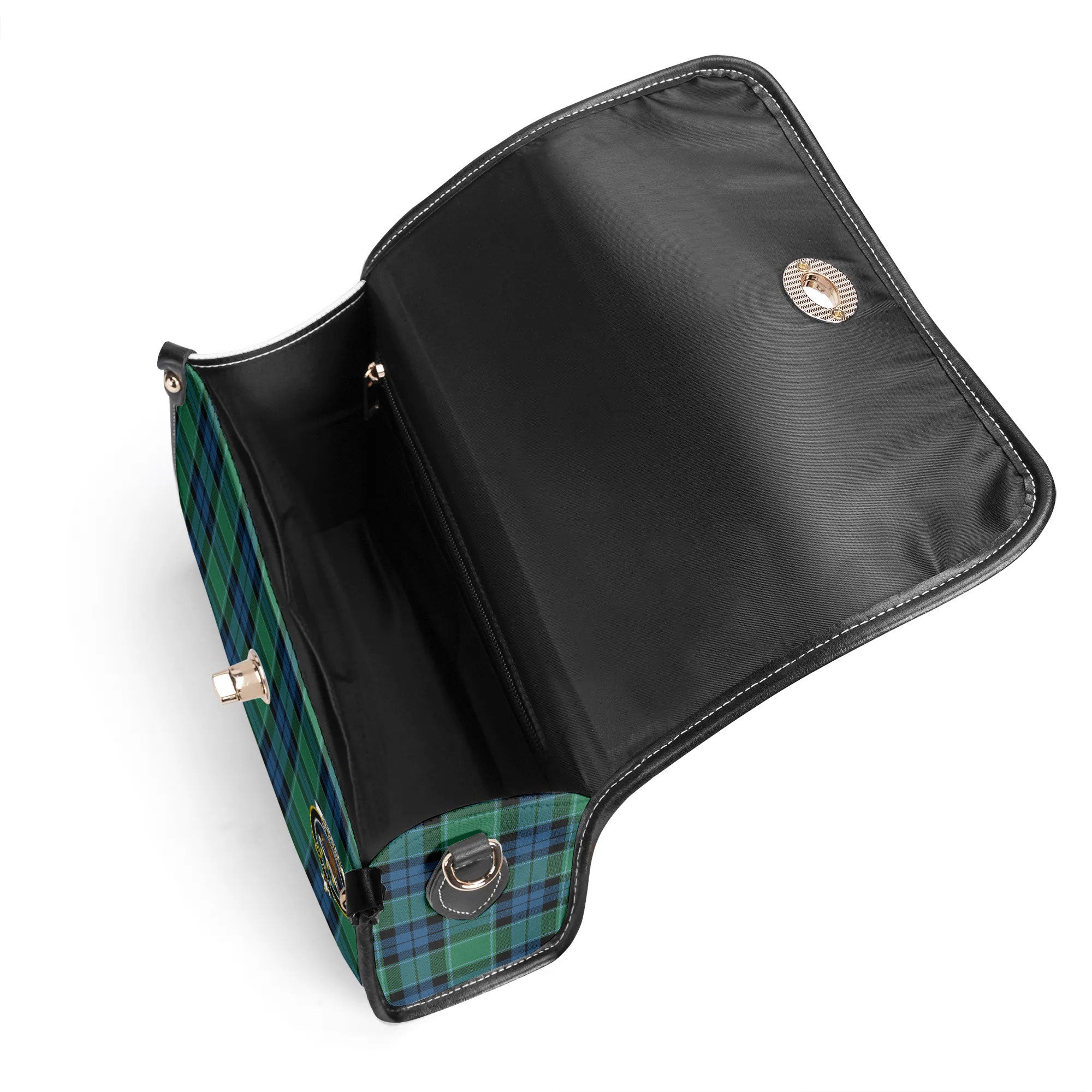 Graham of Menteith Ancient Tartan Crest Satchel Bag