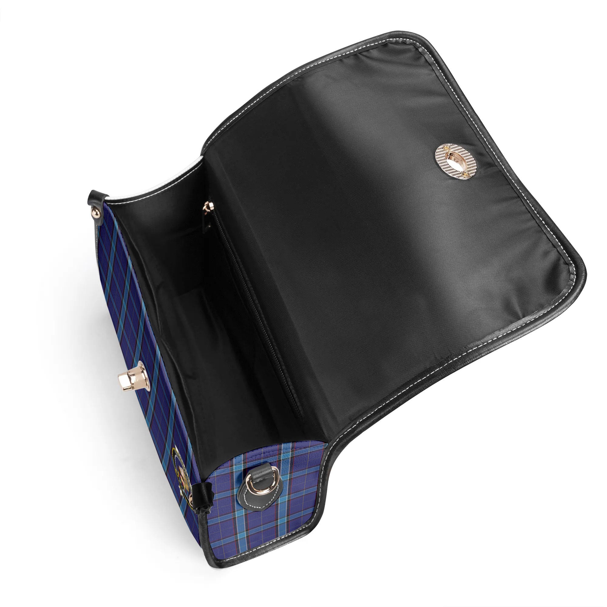 Kirkaldy Tartan Crest Satchel Bag
