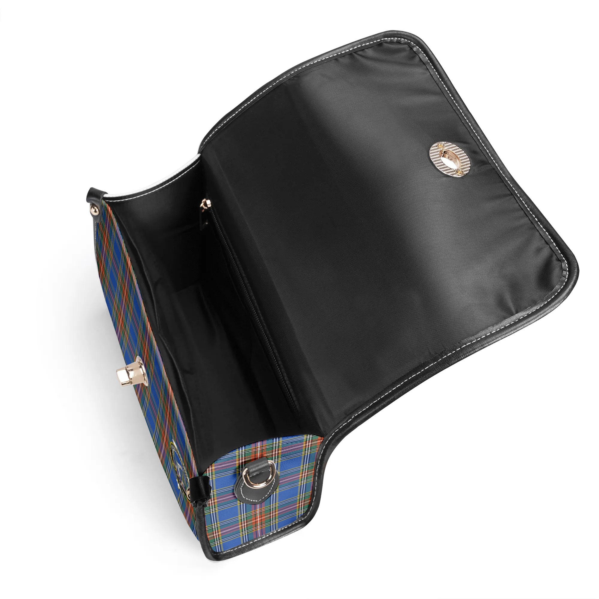 MacBeth Ancient Tartan Crest Satchel Bag