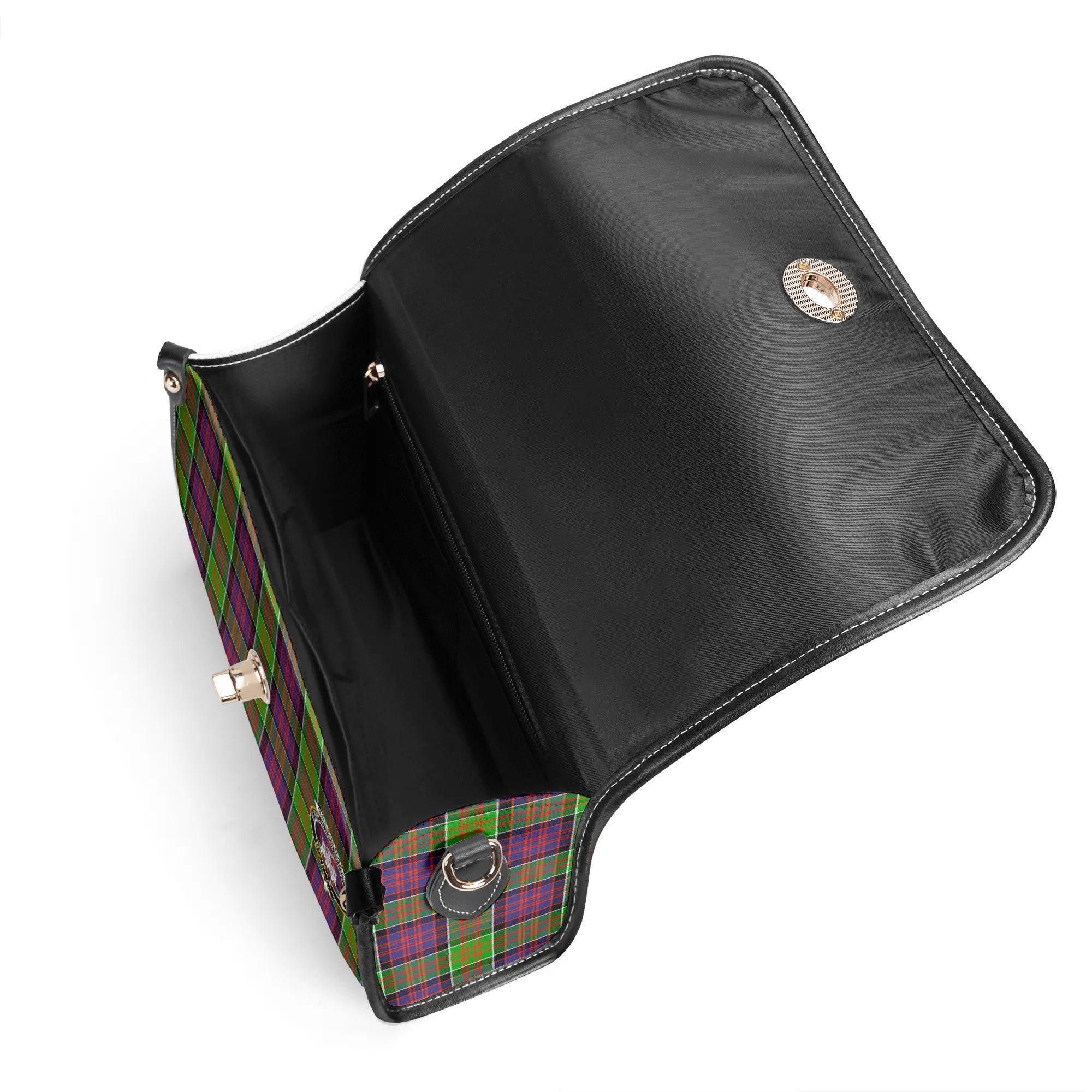 MacDonald (Clan Ranald) Tartan Crest Satchel Bag