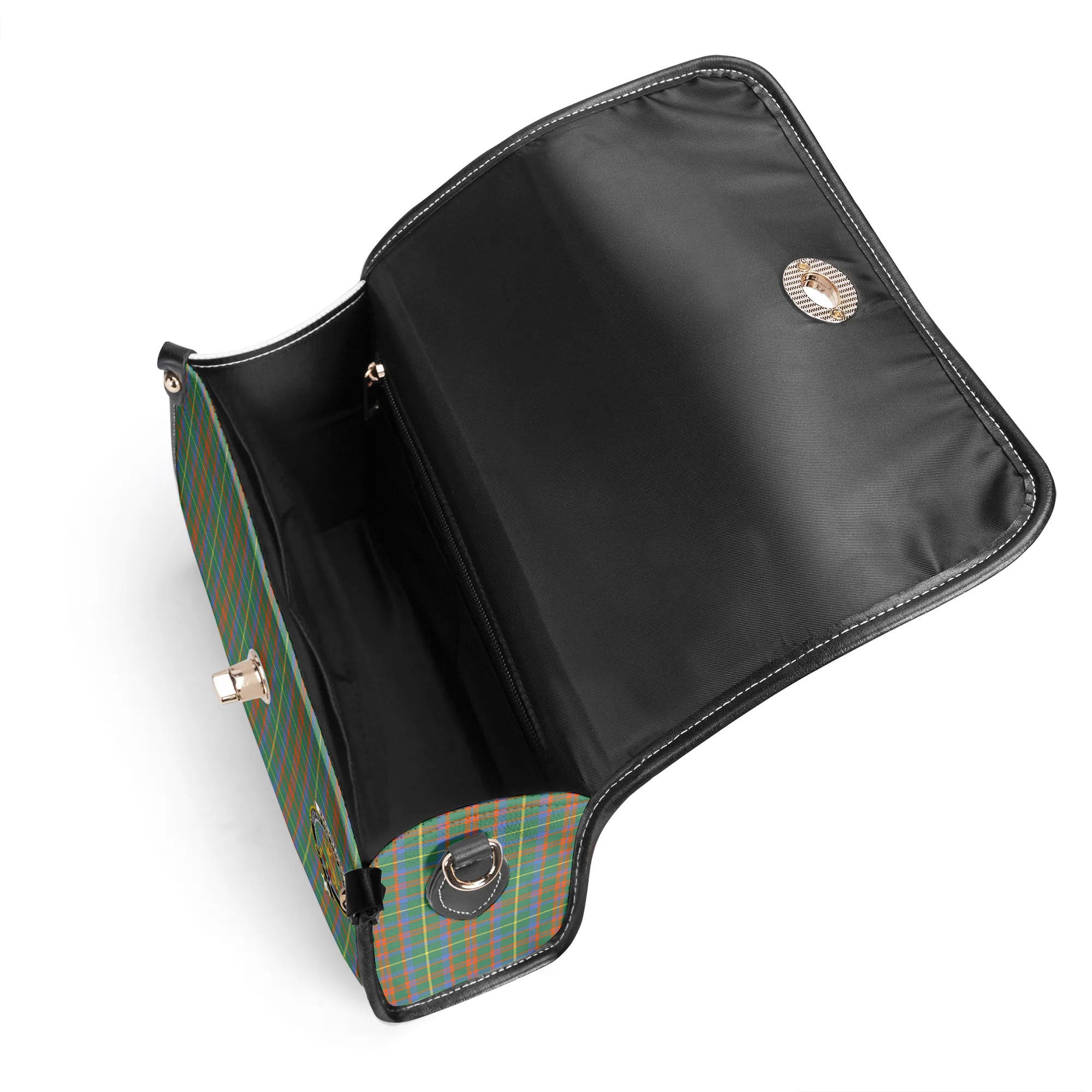 MacIntosh Hunting Ancient Tartan Crest Satchel Bag