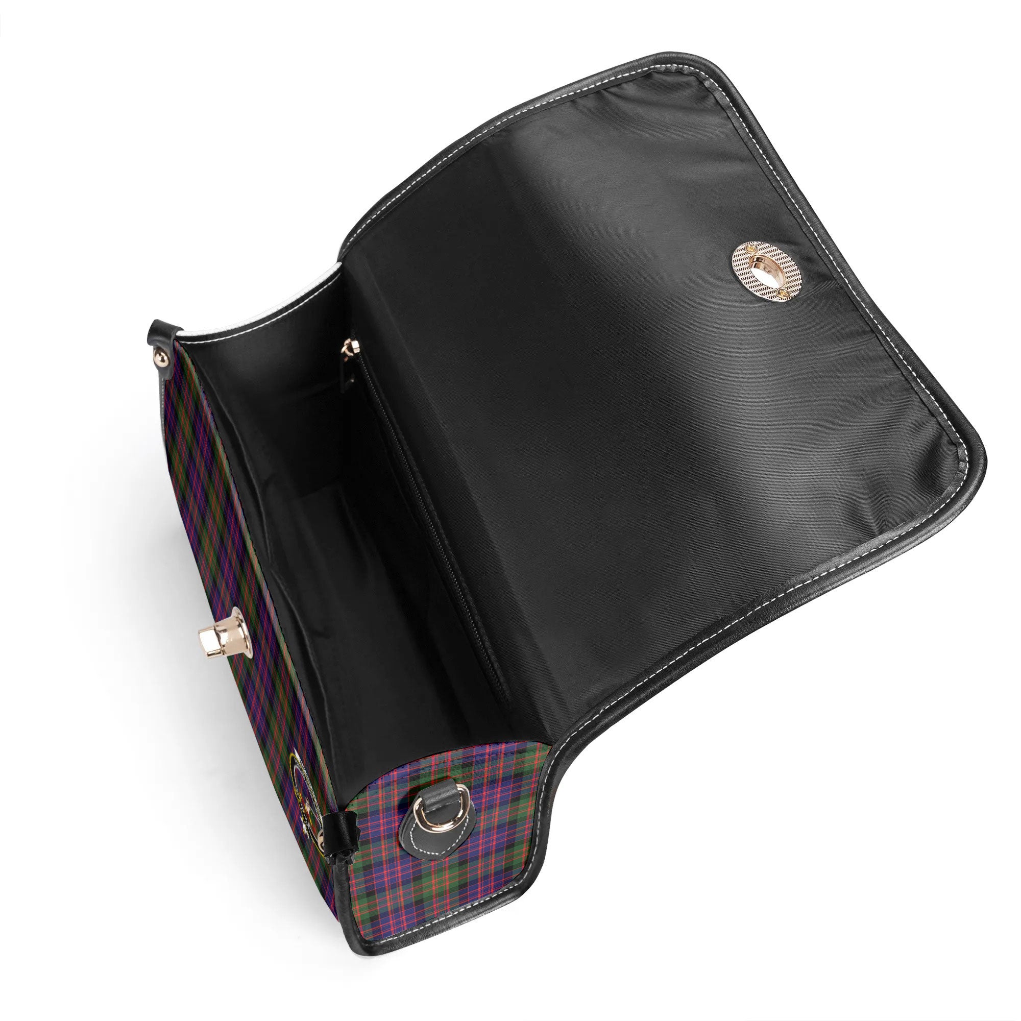 McBrayne Tartan Crest Satchel Bag