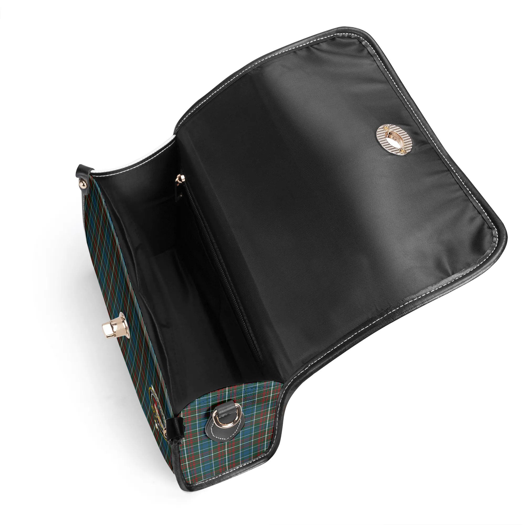 McConnell Tartan Crest Satchel Bag