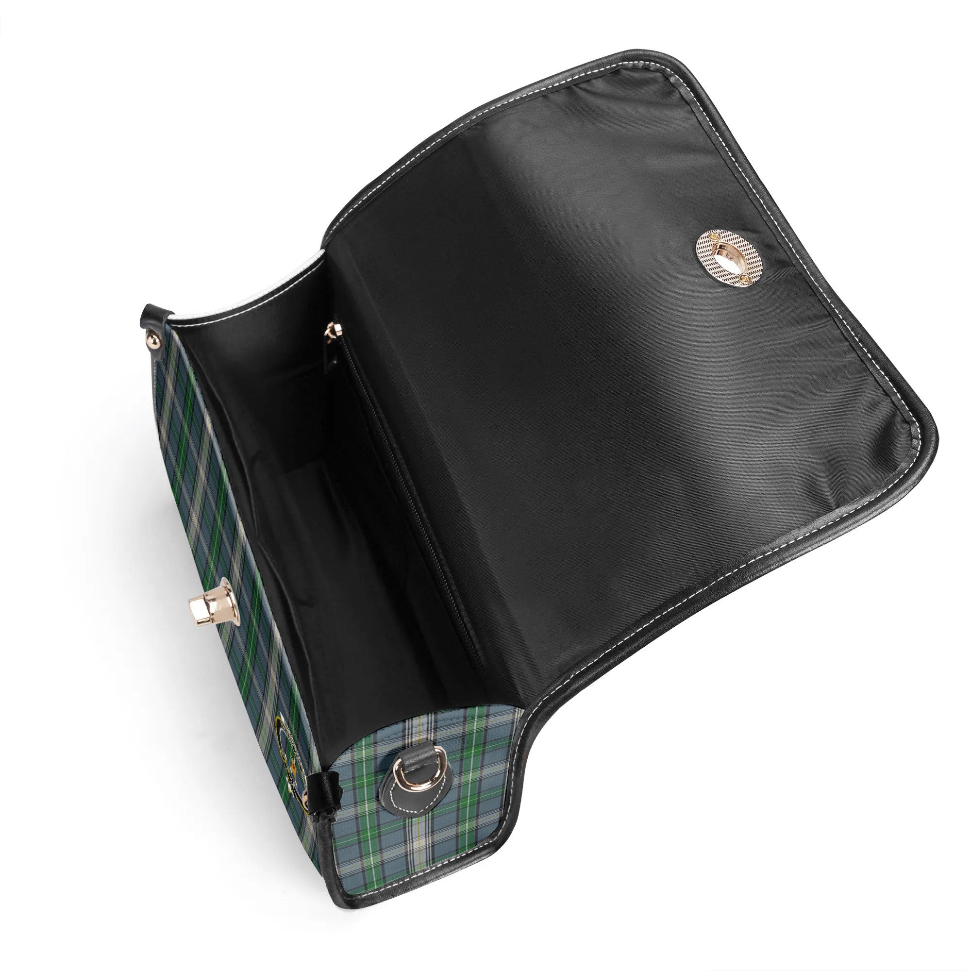 McDowall Tartan Crest Satchel Bag
