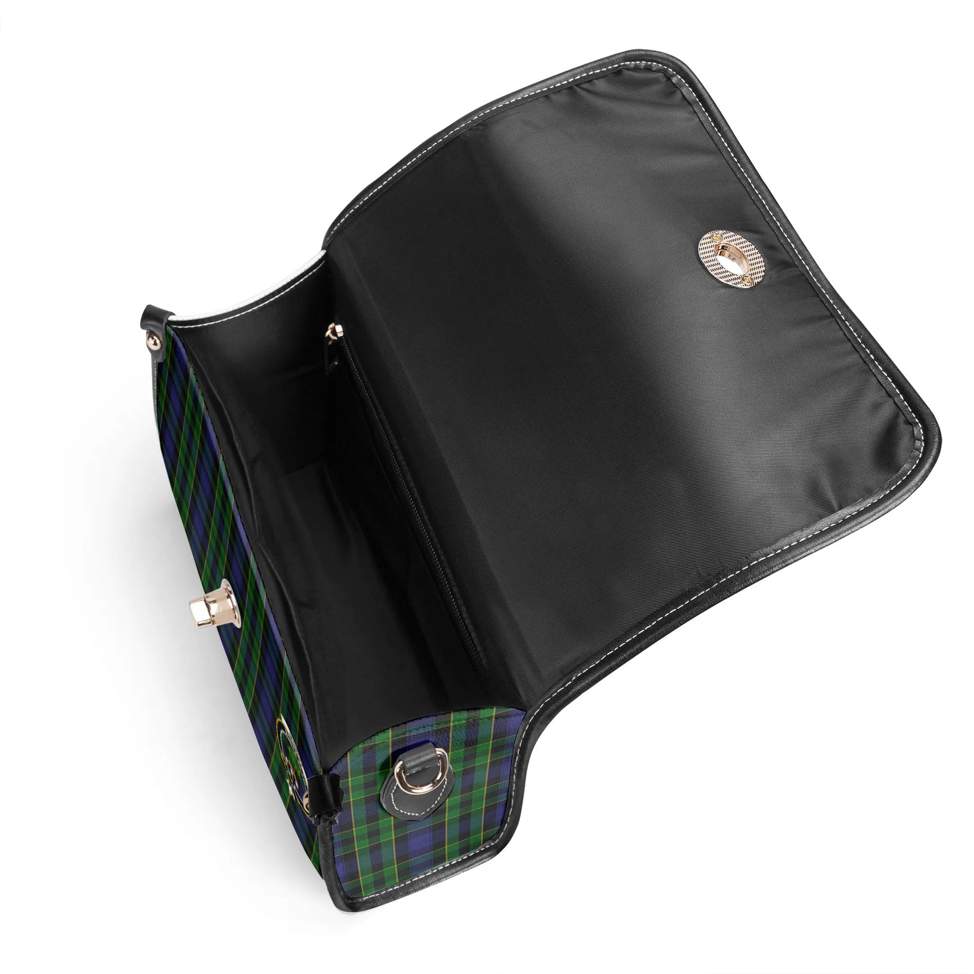 Mowat Modern Tartan Crest Satchel Bag