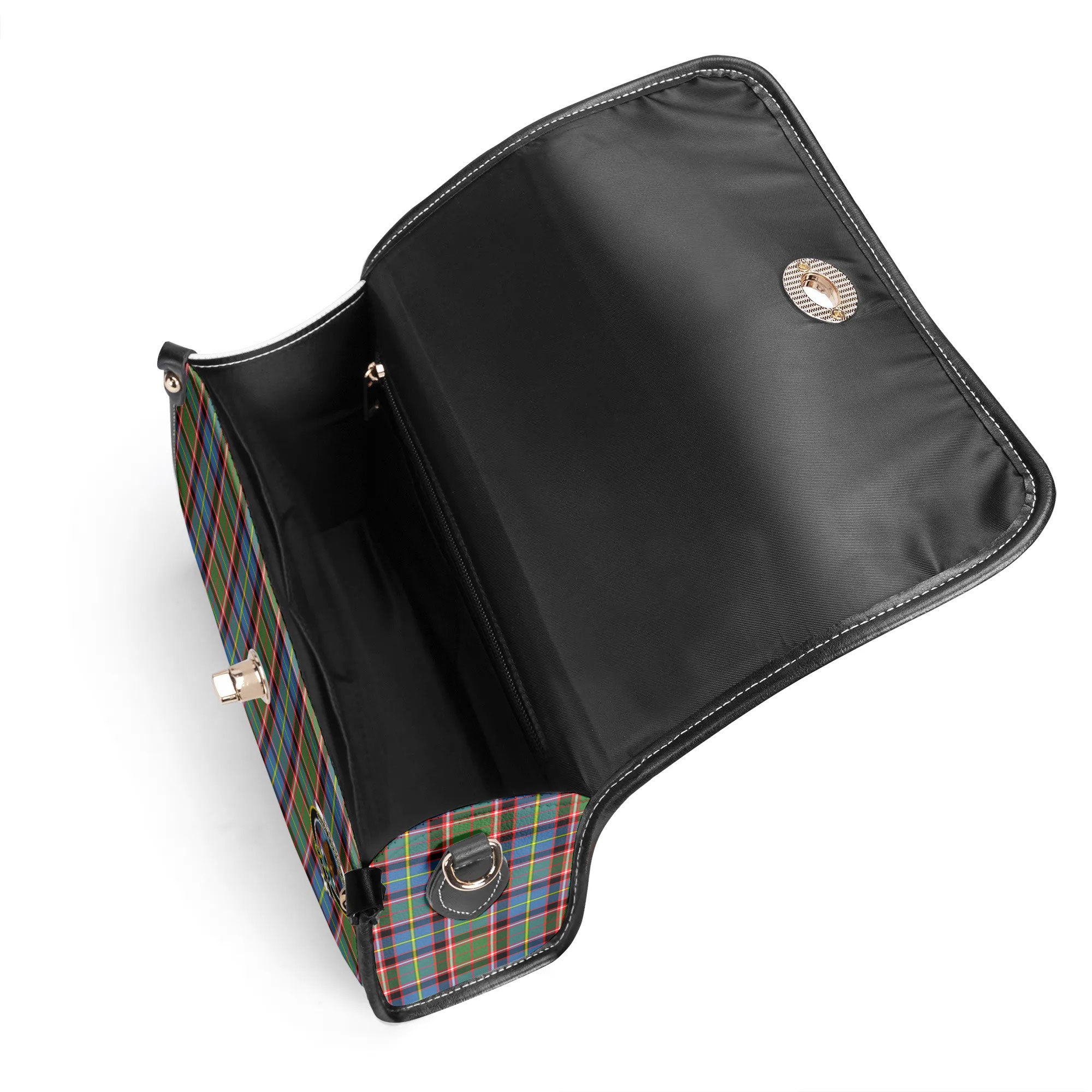 Stirling (of Keir) Tartan Crest Satchel Bag