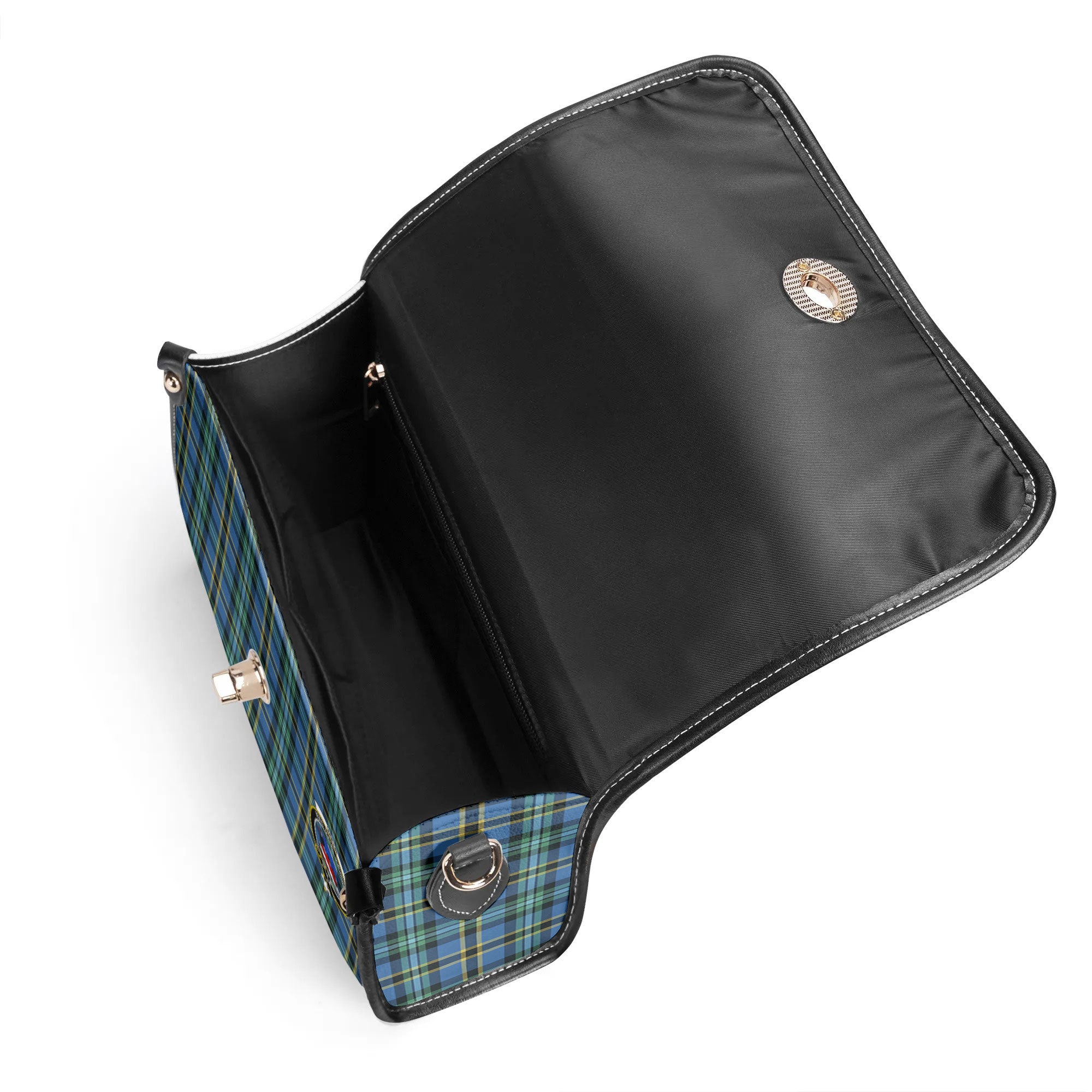 Weir Ancient Tartan Crest Satchel Bag