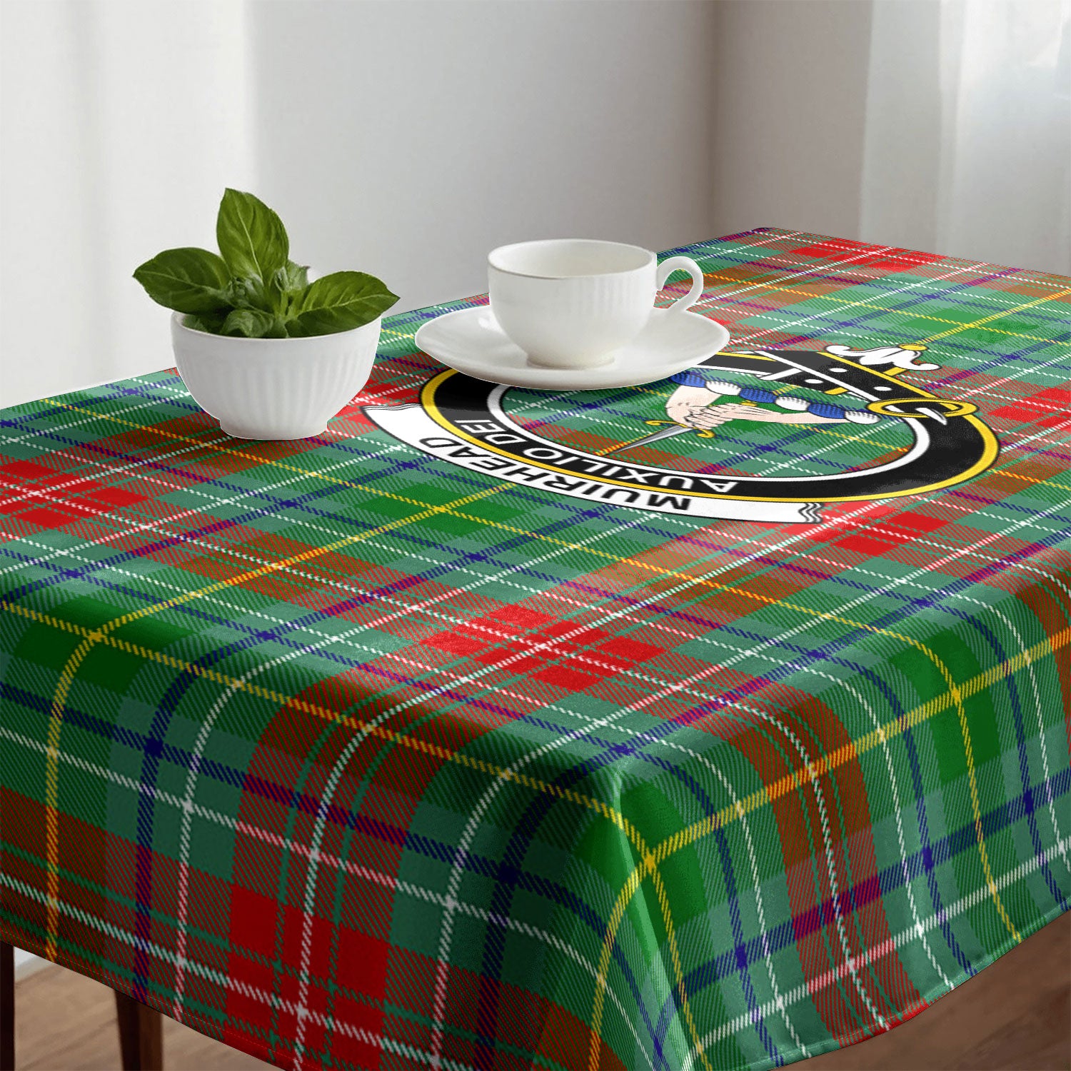 Muirhead Tartan Crest Tablecloth