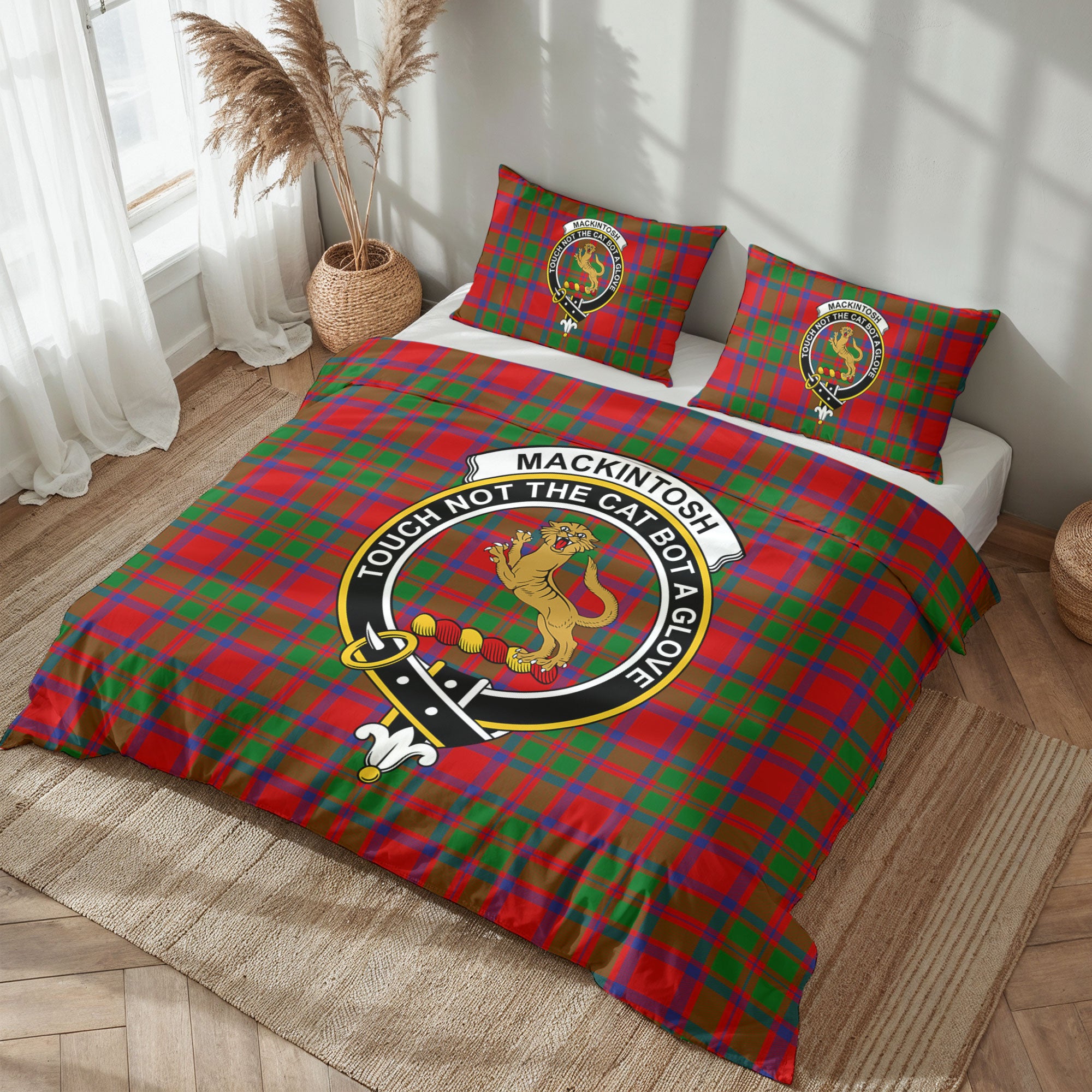 MacKintosh Modern Tartan Crest Bedding Set