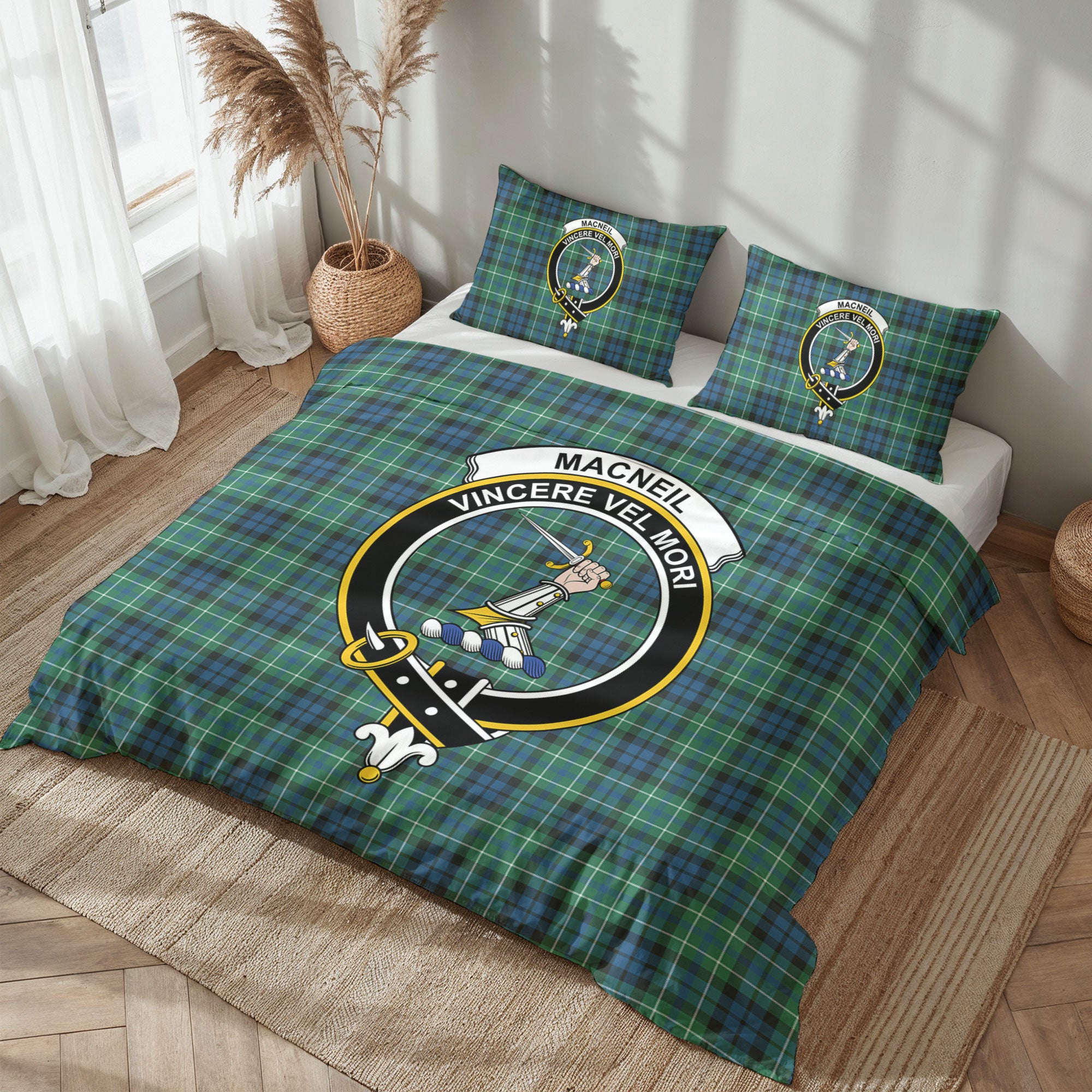 MacNeil of Colonsay Ancient Tartan Crest Bedding Set