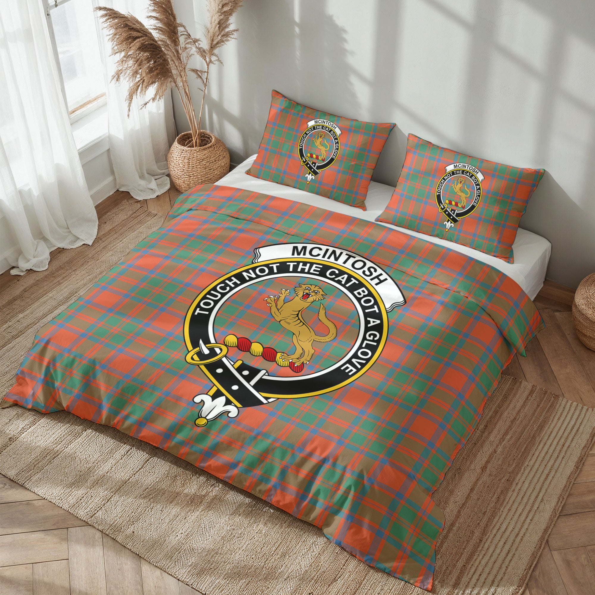 McIntosh Ancient Tartan Crest Bedding Set