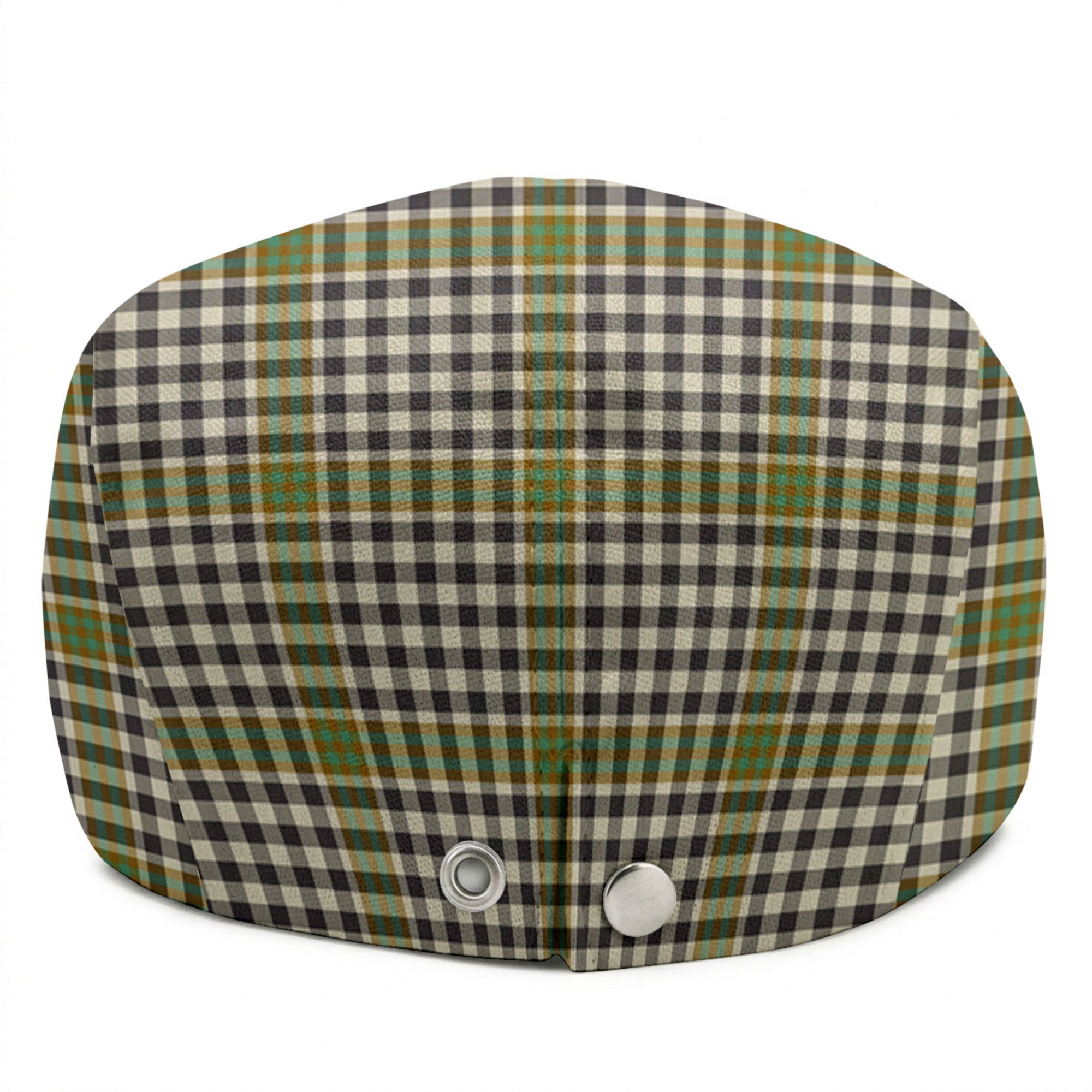 Burns Check Tartan Flat Caps