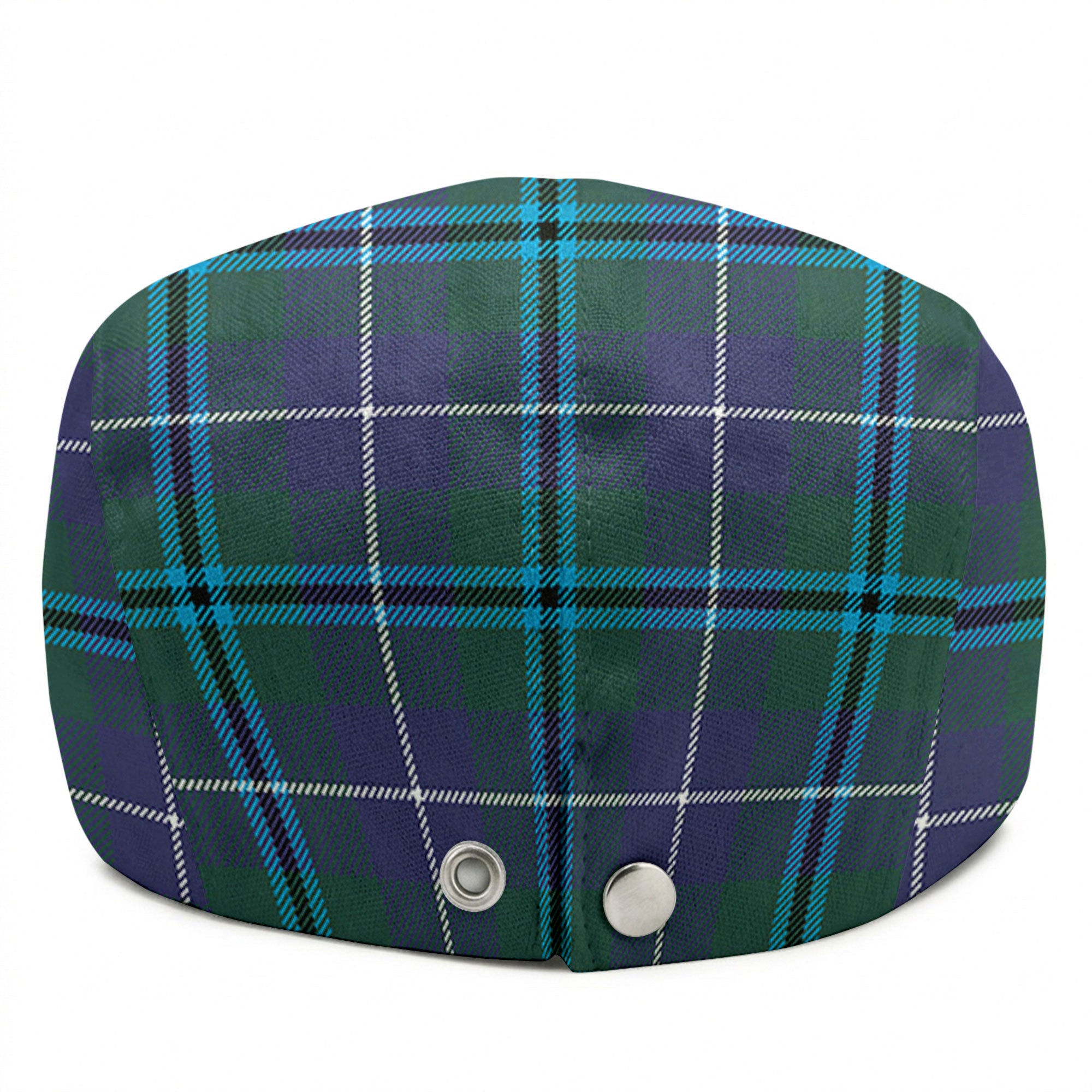 Douglas Modern Tartan Flat Caps