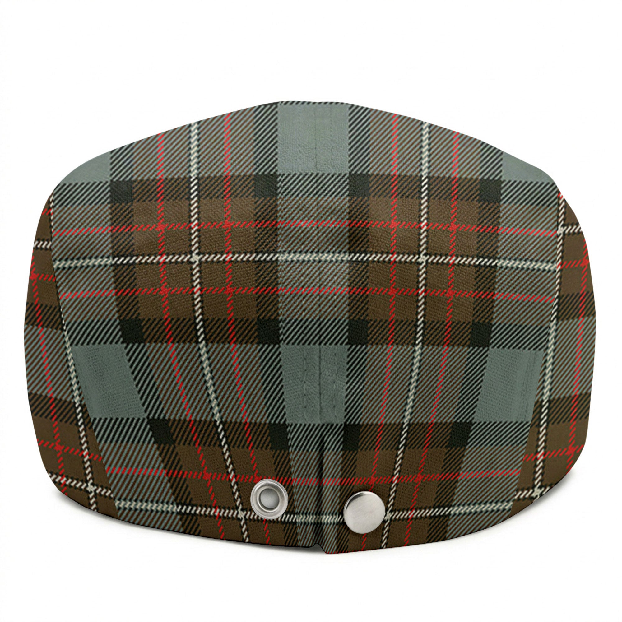 Fergusson Weathered Tartan Flat Caps