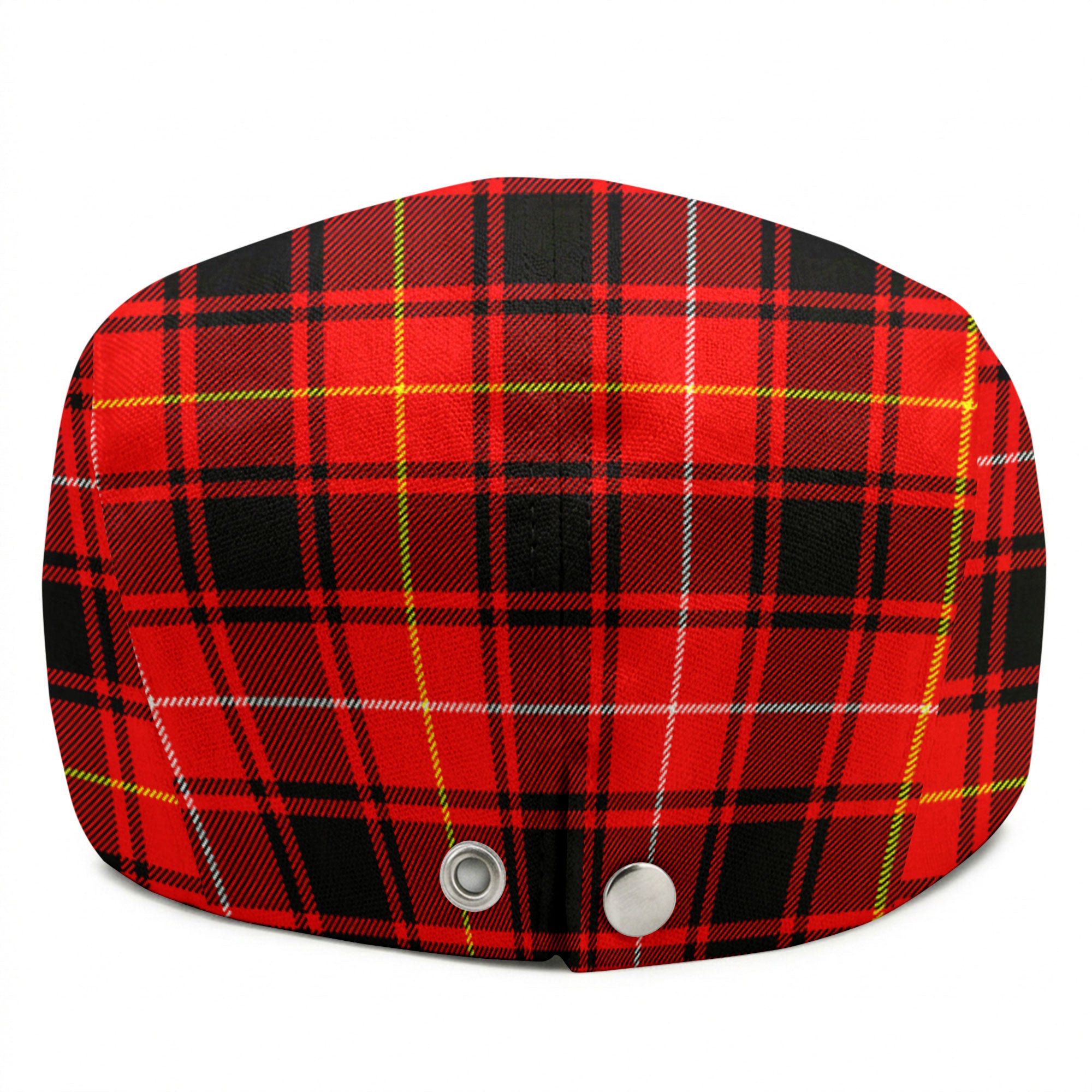 McIver Modern Tartan Flat Caps
