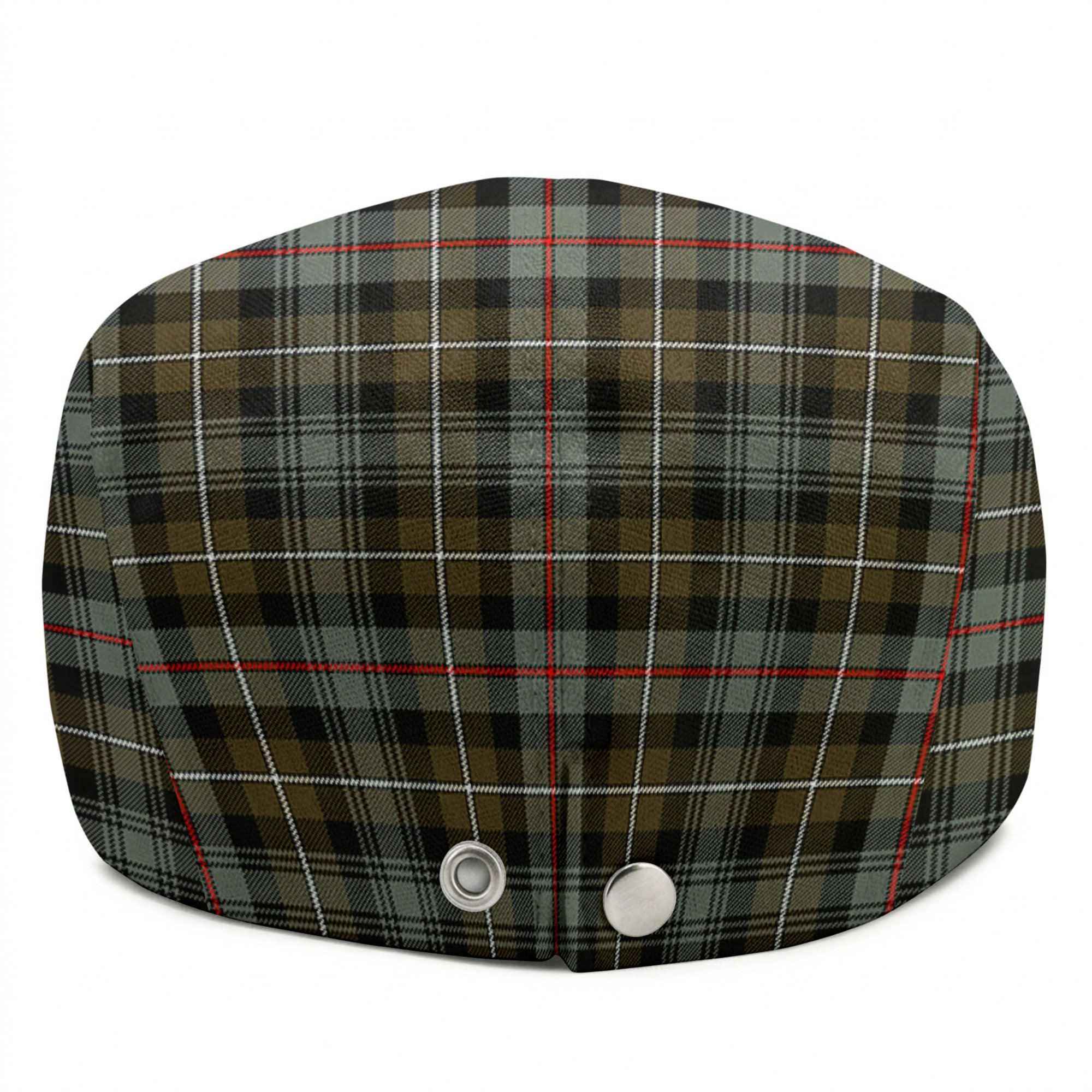 McKenzie Weathered Tartan Flat Caps